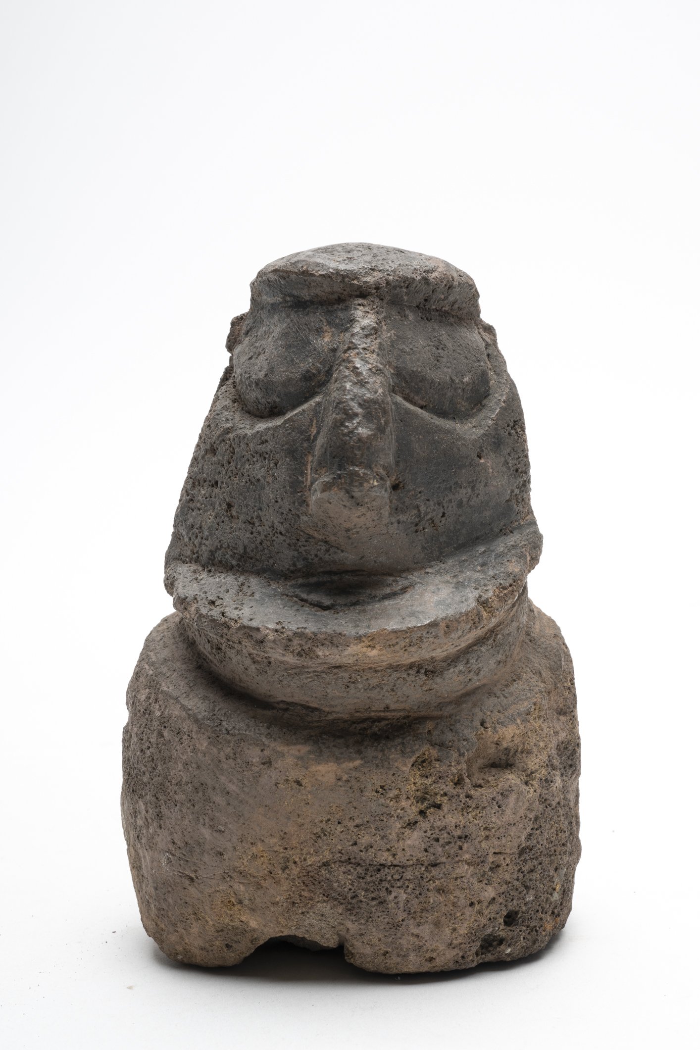 D13436 Kopfplastik | moai maea (Übersee-Museum Bremen CC BY-SA)