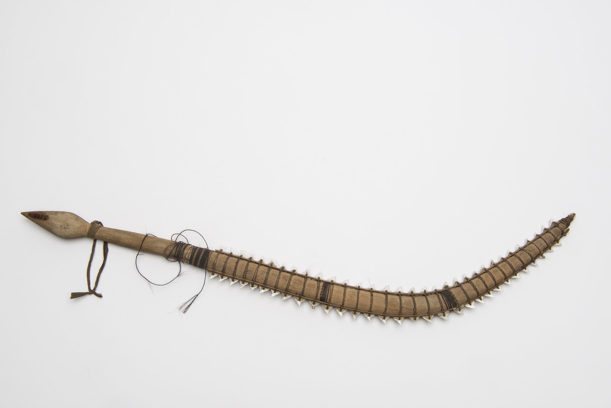D00298 Waffe mit Haizähnen (Übersee-Museum Bremen CC BY-SA)