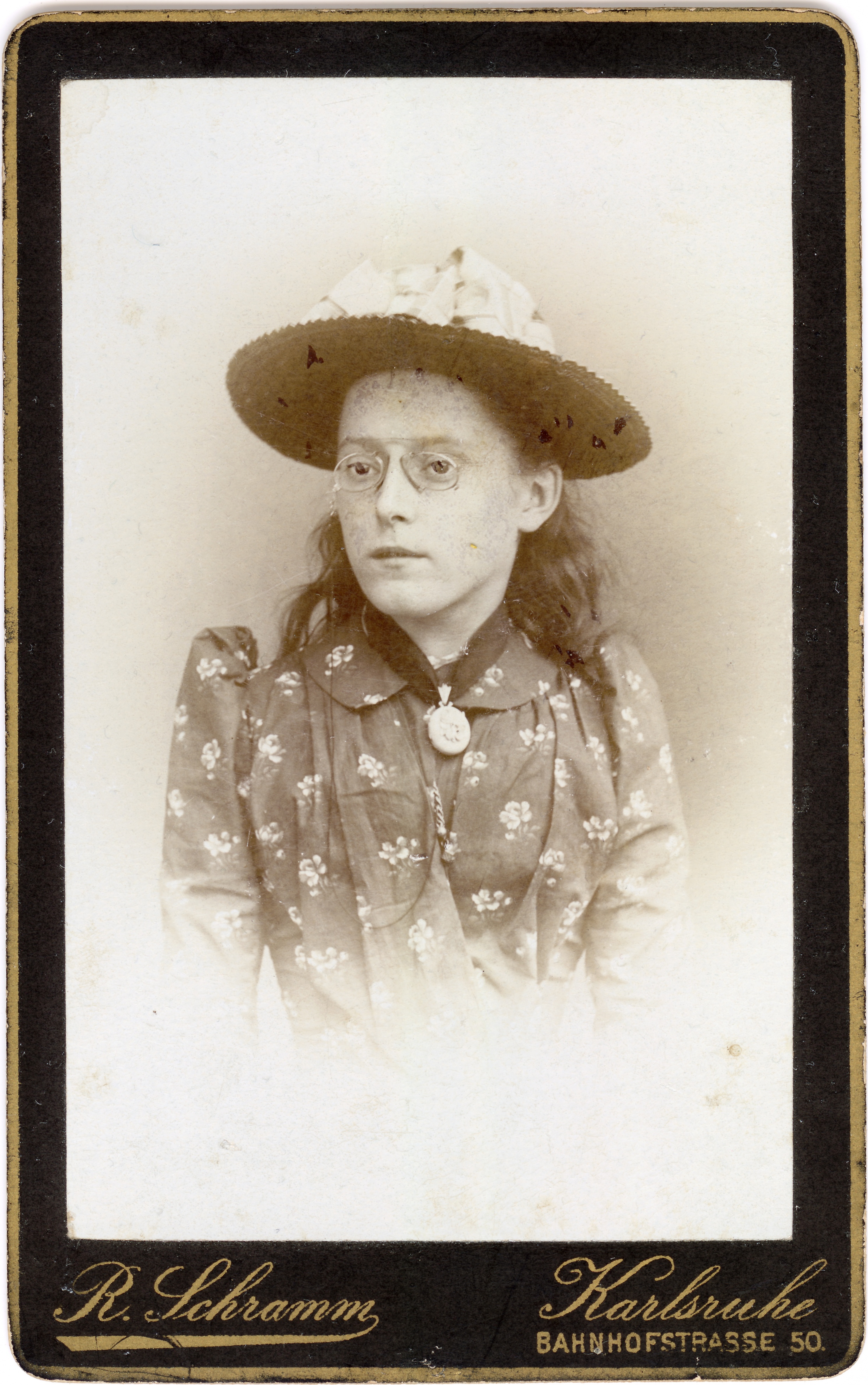 Clara Bernards 1891 (Fotosammlung Stefan Rohde-Enslin CC BY-NC-SA)
