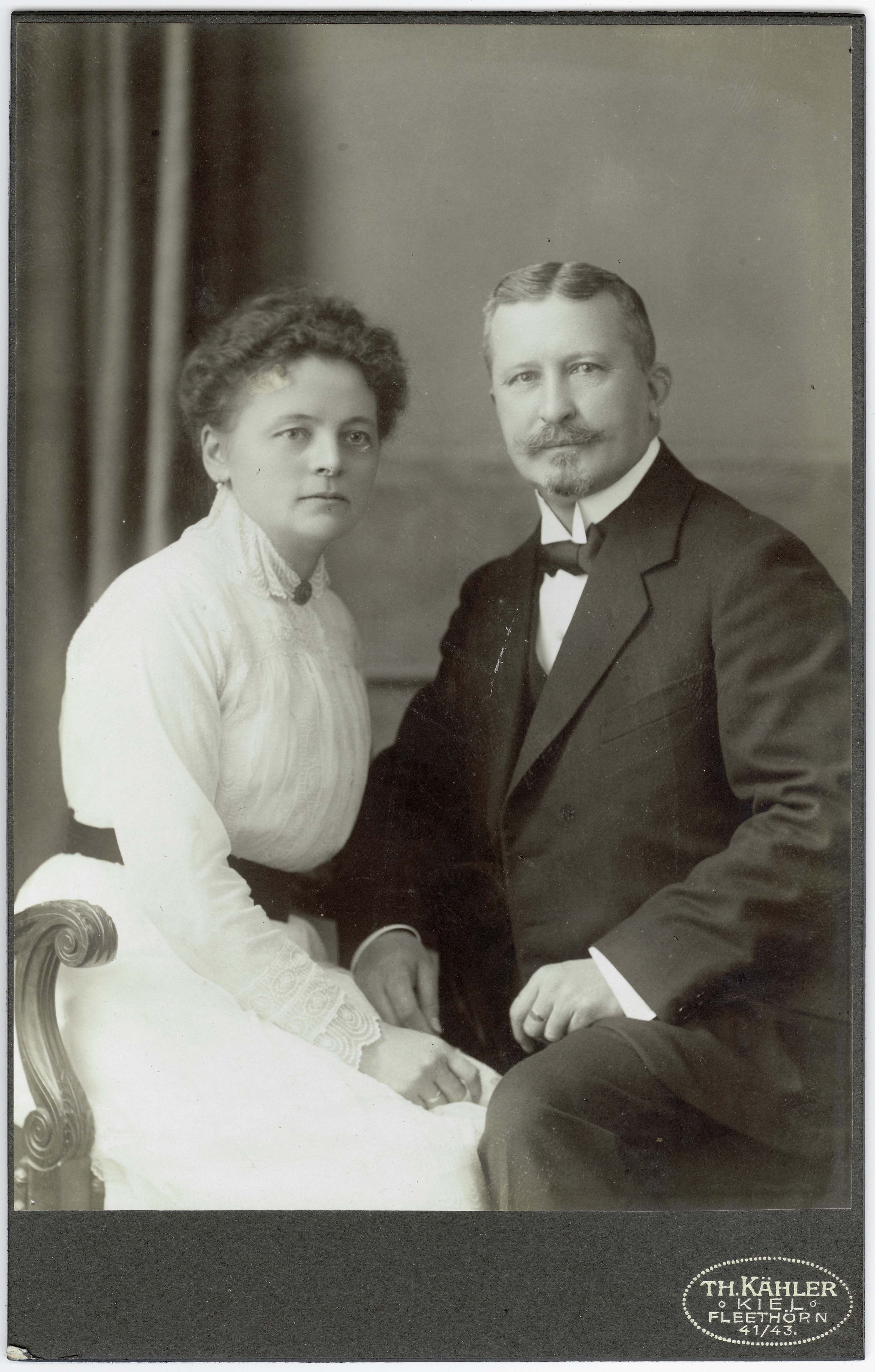 W. Samson und Frau (Fotosammlung Stefan Rohde-Enslin CC BY-NC-SA)