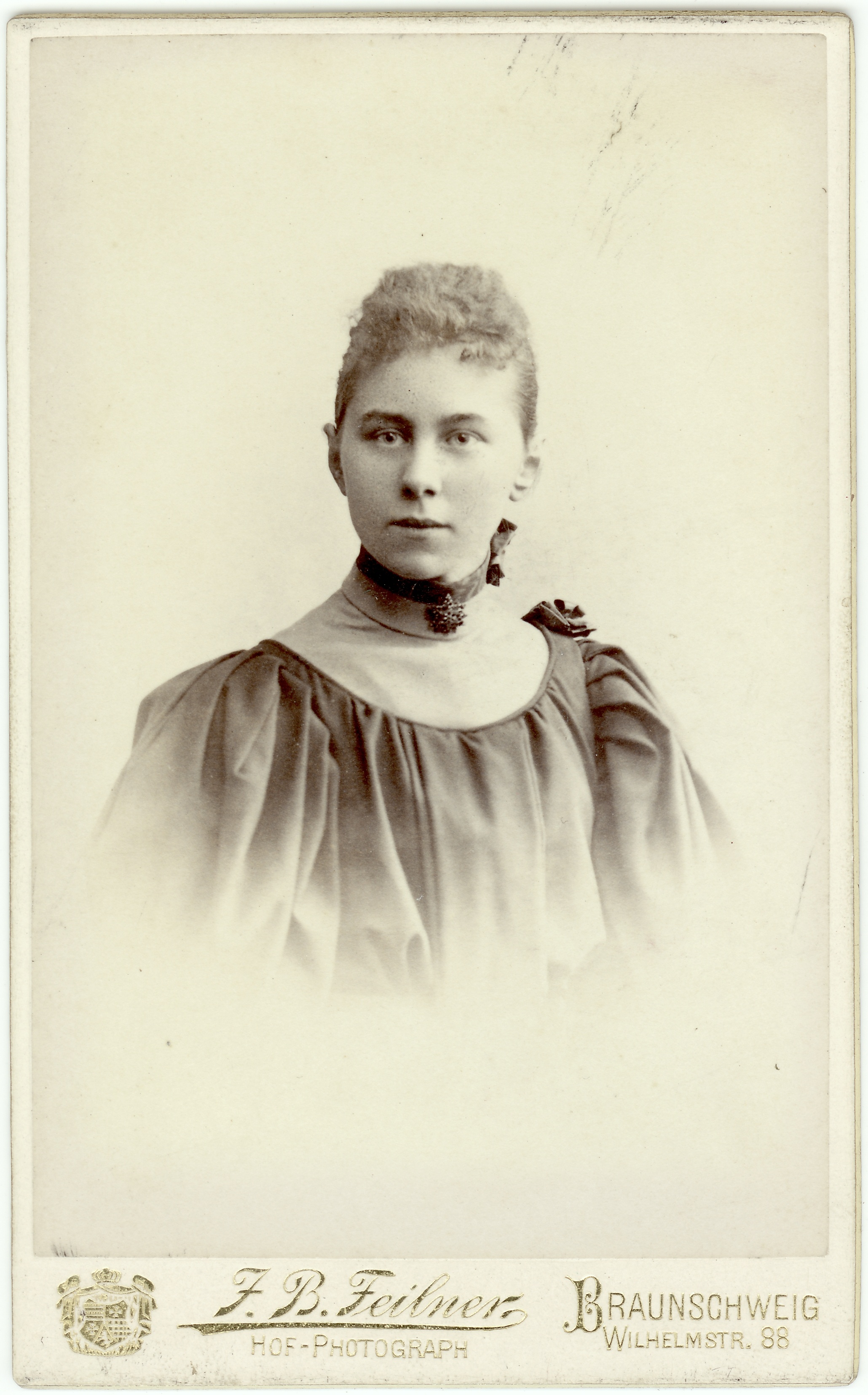 Clara Kathe 1895 (Fotosammlung Stefan Rohde-Enslin CC BY-NC-SA)