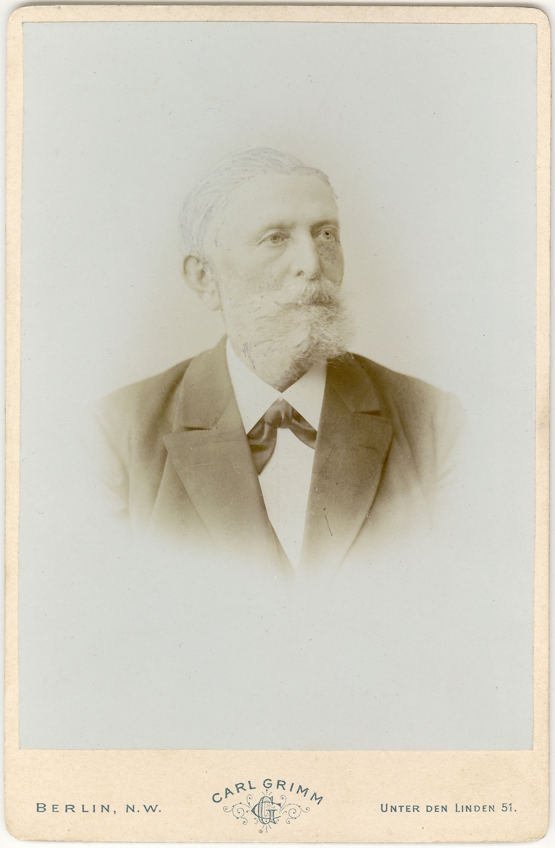 Weißer Bart 1901 (Fotosammlung Stefan Rohde-Enslin CC BY-NC-SA)