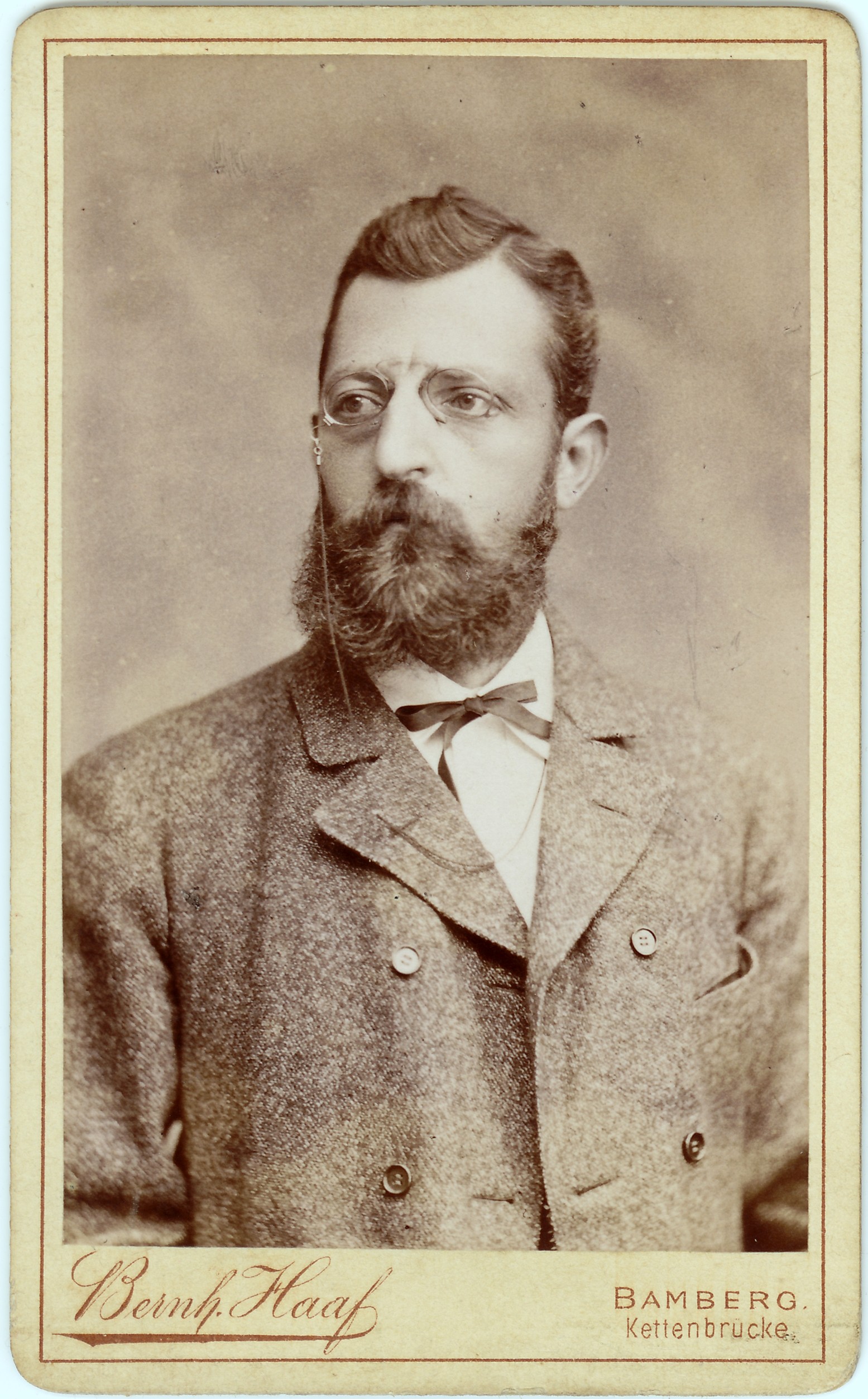Forstmeister Ludwig Stoss (Fotosammlung Stefan Rohde-Enslin CC BY-NC-SA)