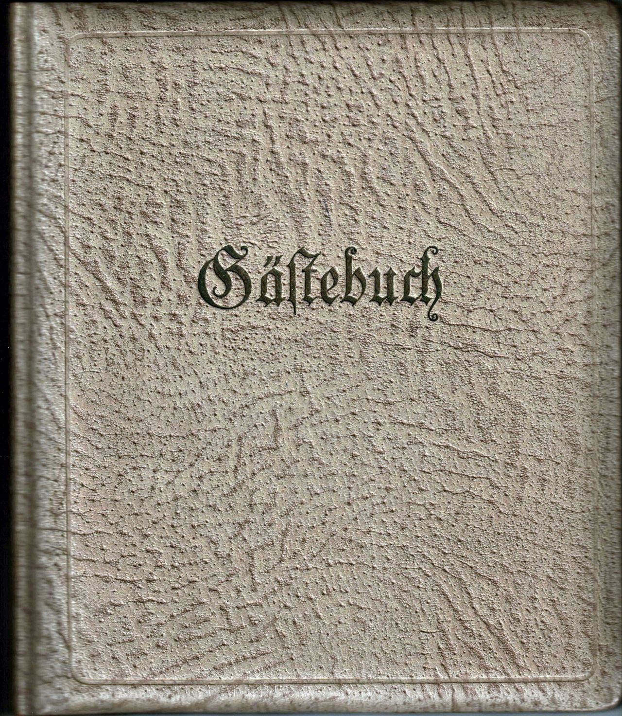 Gästebuch des Drusenkabinetts auf dem Abrahamschacht in Freiberg (Saxonia-Freiberg-Stiftung CC BY-NC-SA)