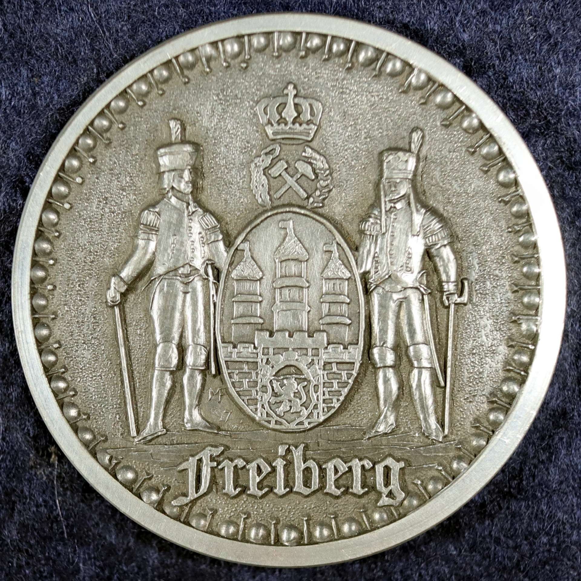 Medaille "Bergstadtfest Freiberg 1998" (Saxonia-Freiberg-Stiftung CC BY-NC-SA)