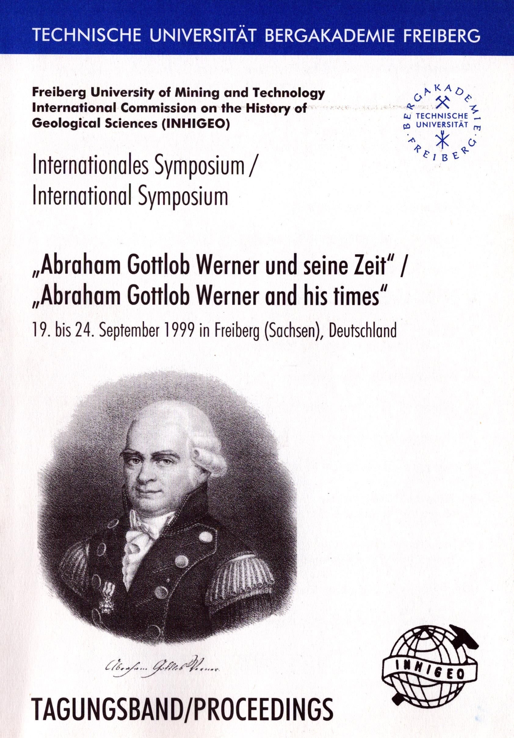 "Abraham Gottlob Werner and His Times" (Archiv SAXONIA-FREIBERG-STIFTUNG CC BY-NC-SA)