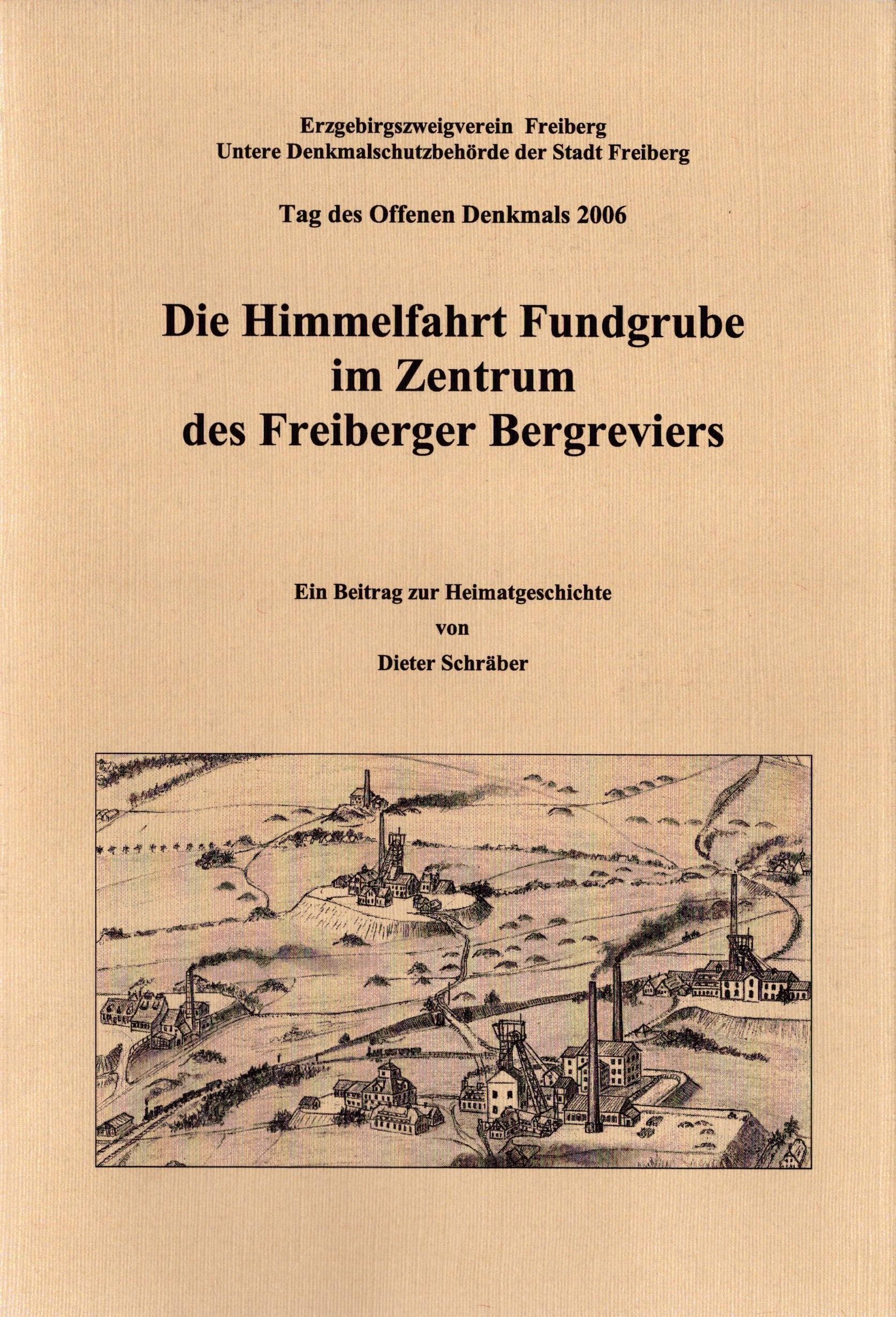 Die Himmelfahrt Fundgrube im Zentrum des Freiberger Bergreviers (Archiv SAXONIA-FREIBERG-STIFTUNG CC BY-NC-SA)