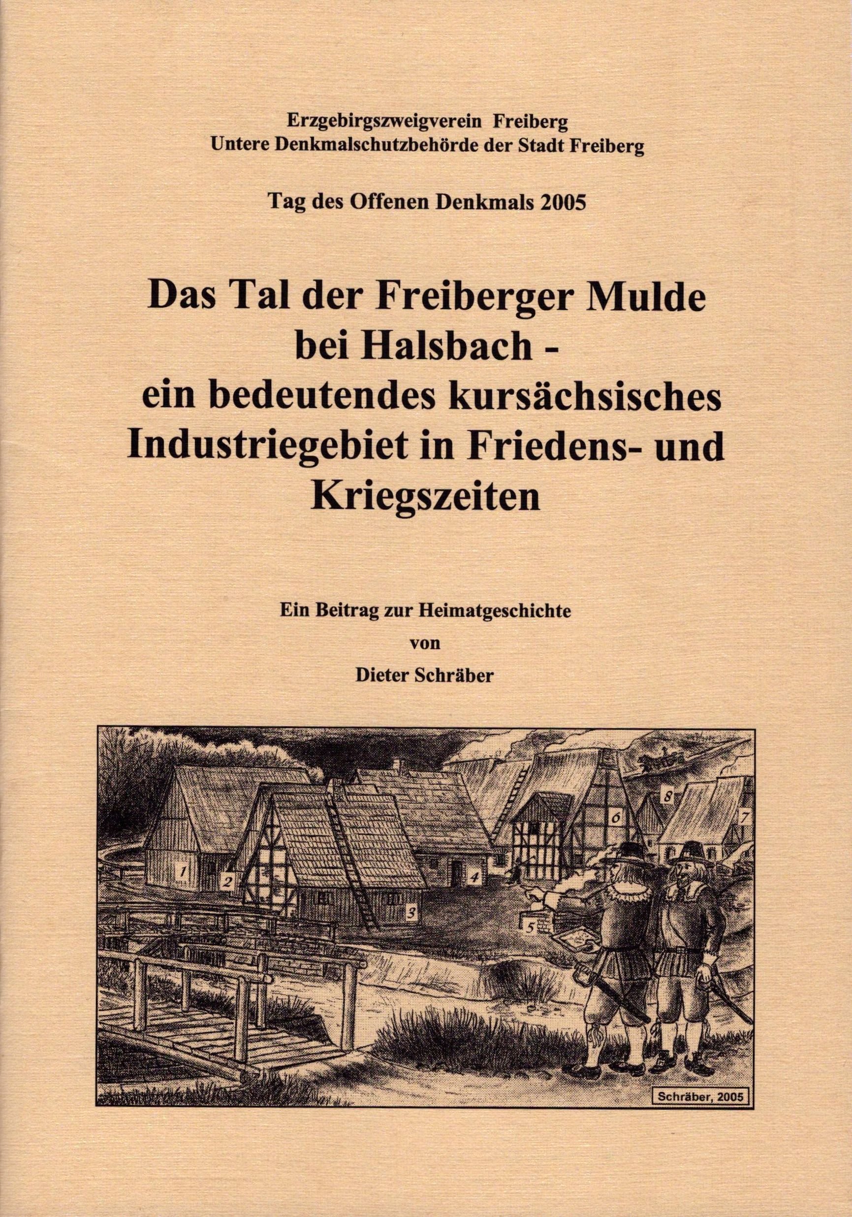 Das Tal der Freiberger Mulde bei Halsbach (Archiv SAXONIA-FREIBERG-STIFTUNG CC BY-NC-SA)
