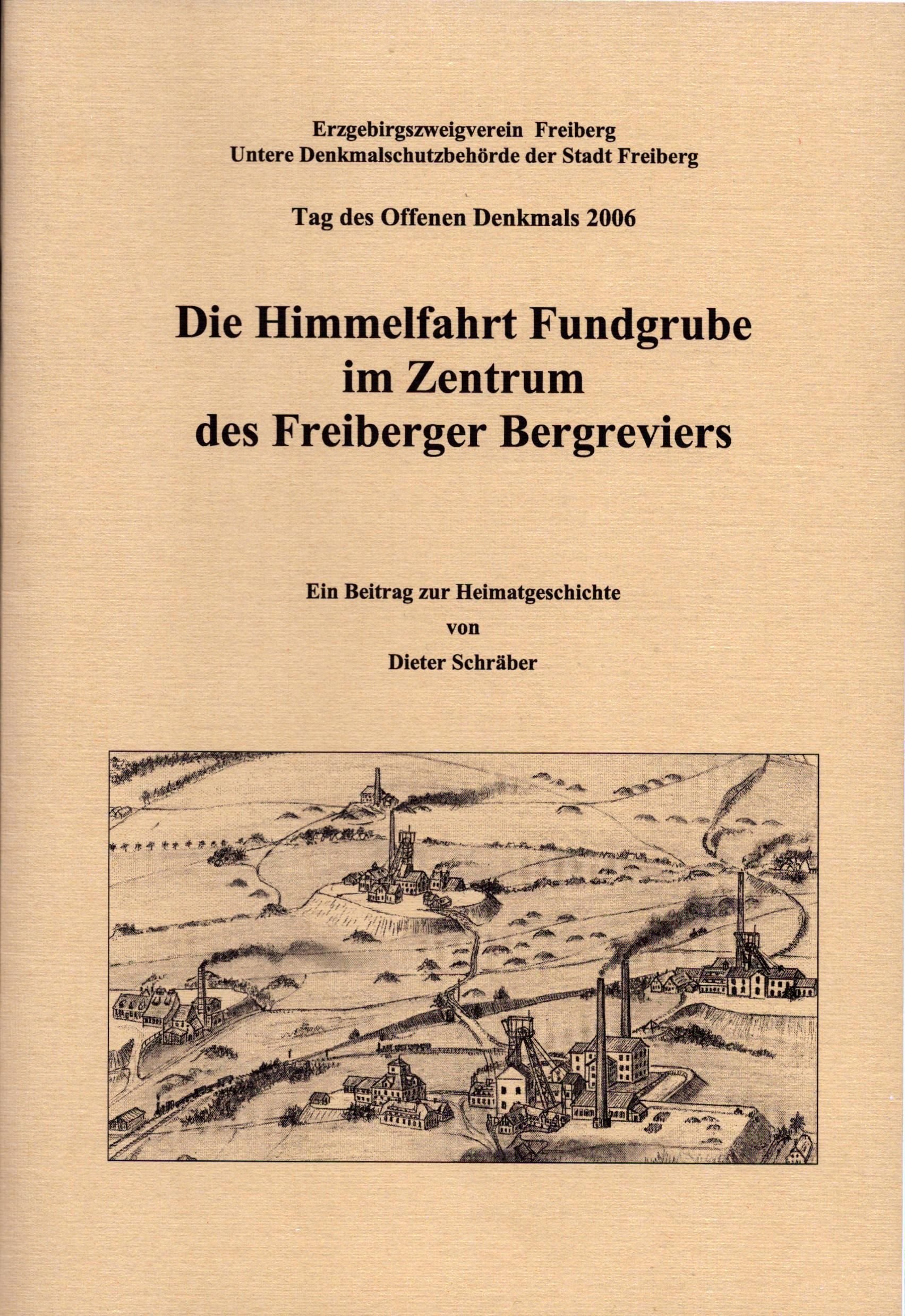 Die Himmelfahrt Fundgrube im Zentrum des Freiberger Bergreviers (Archiv SAXONIA-FREIBERG-STIFTUNG CC BY-NC-SA)