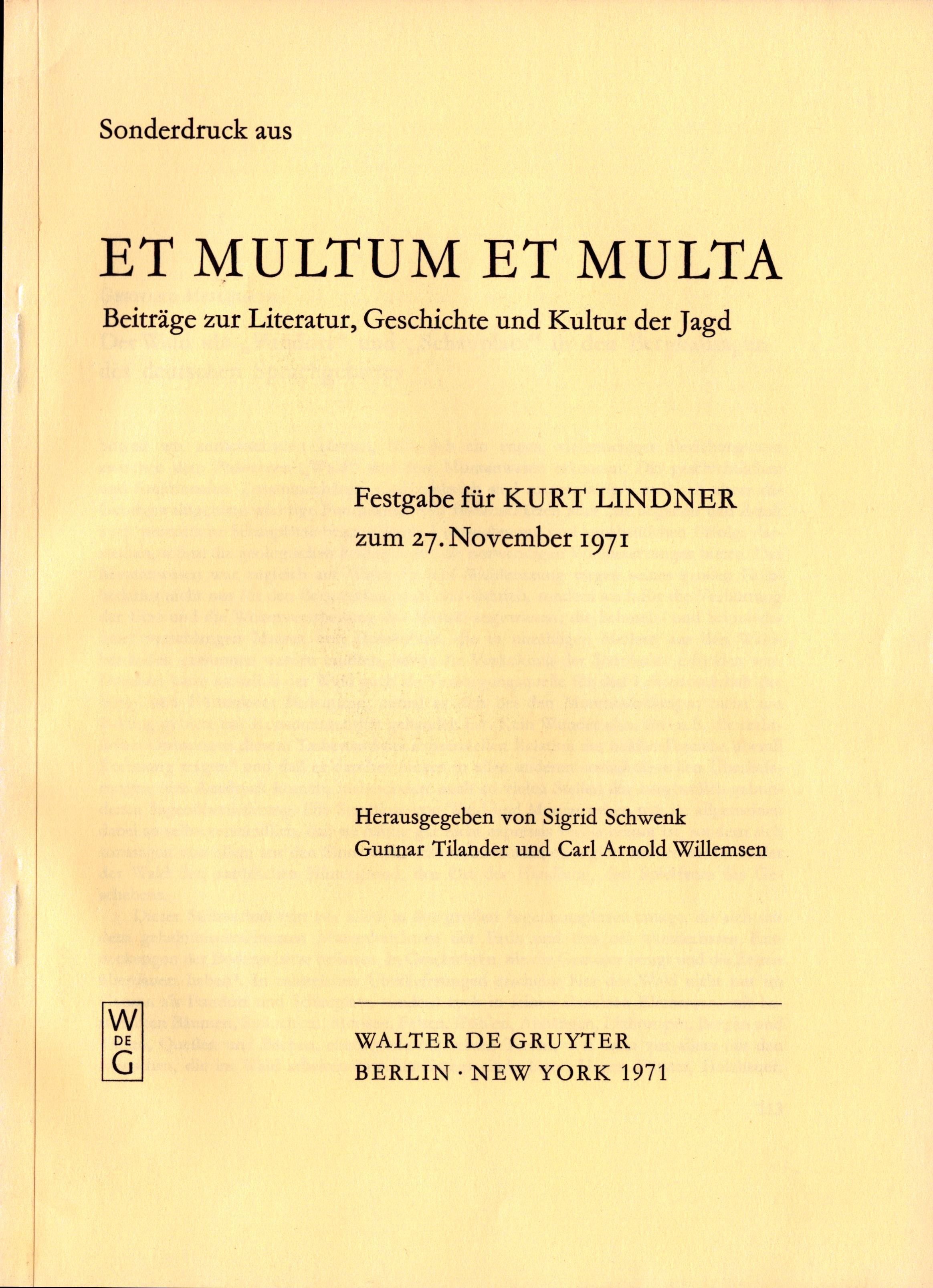 Sonderdruck aus ET MULTUM ET MULTA (Archiv SAXONIA-FREIBERG-STIFTUNG CC BY-NC-SA)