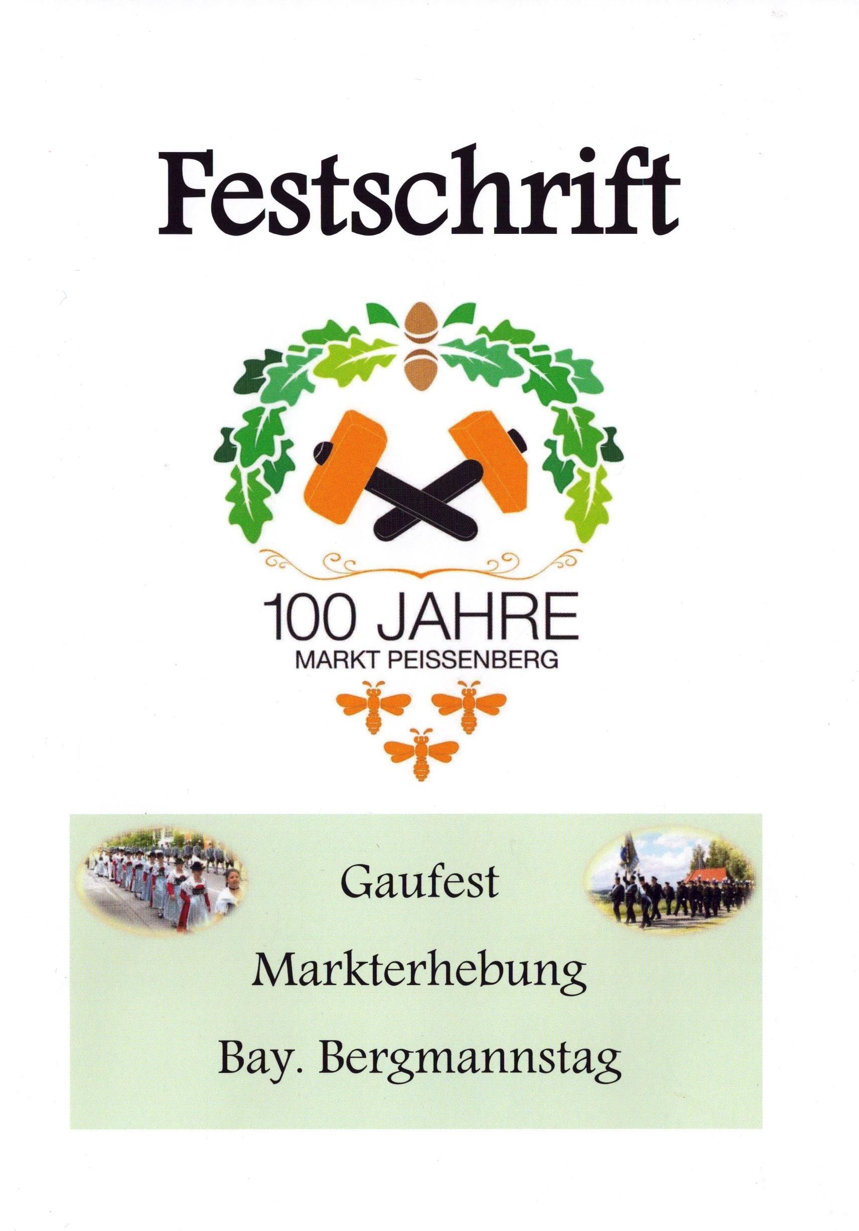 Festschrift 100 Jahre Markt Peissenberg (Archiv SAXONIA-FREIBERG-STIFTUNG CC BY-NC-SA)