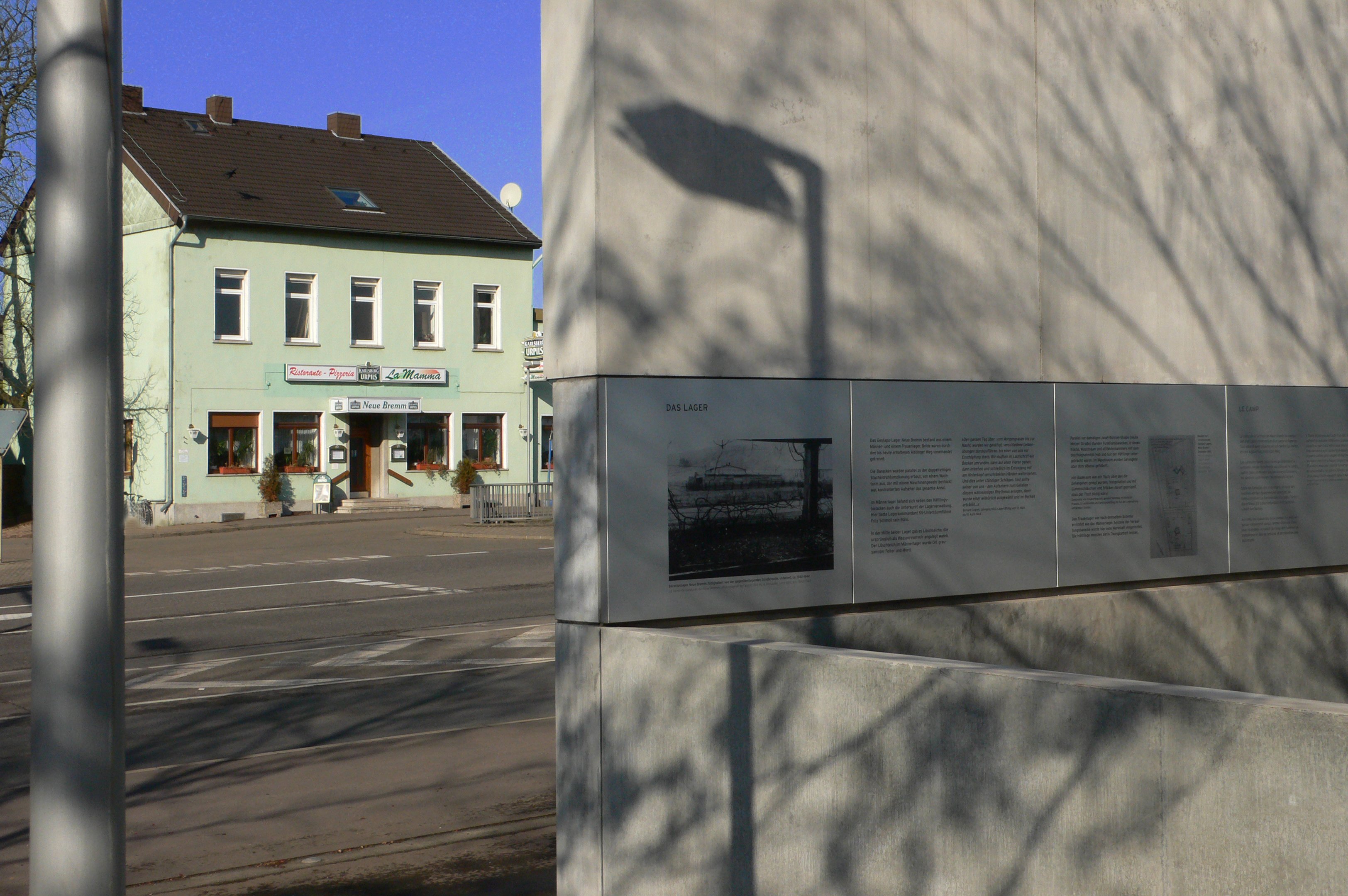 Dauerausstellung Gedenkstätte Gestapo-Lager Neue Bremm, Nachbarschaft (Gedenkstätte Gestapo-Lager Neue Bremm CC BY-NC-SA)