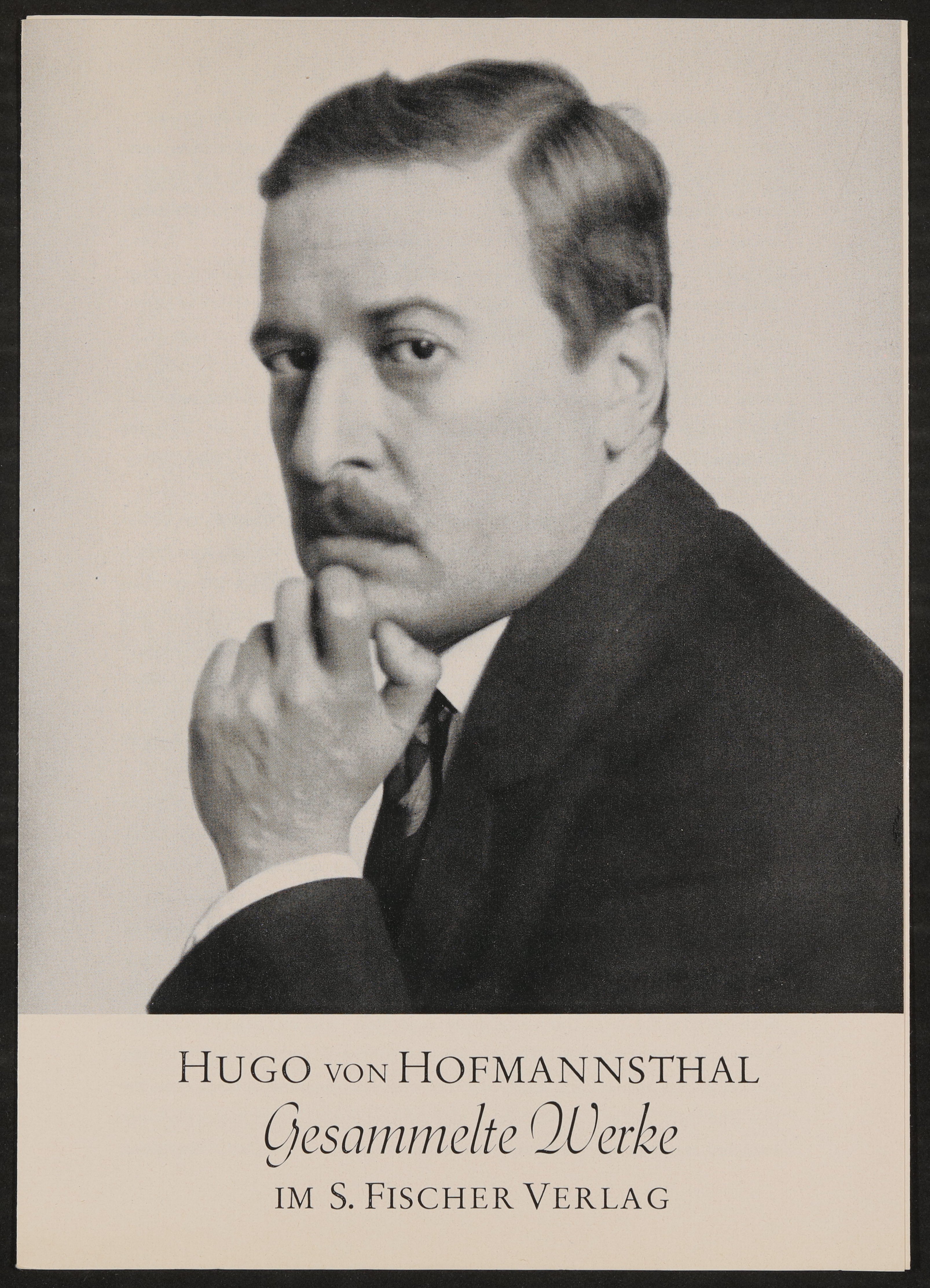 Material zu Hugo von Hofmannsthal (Freies Deutsches Hochstift / Frankfurter Goethe-Museum CC BY-NC-SA)