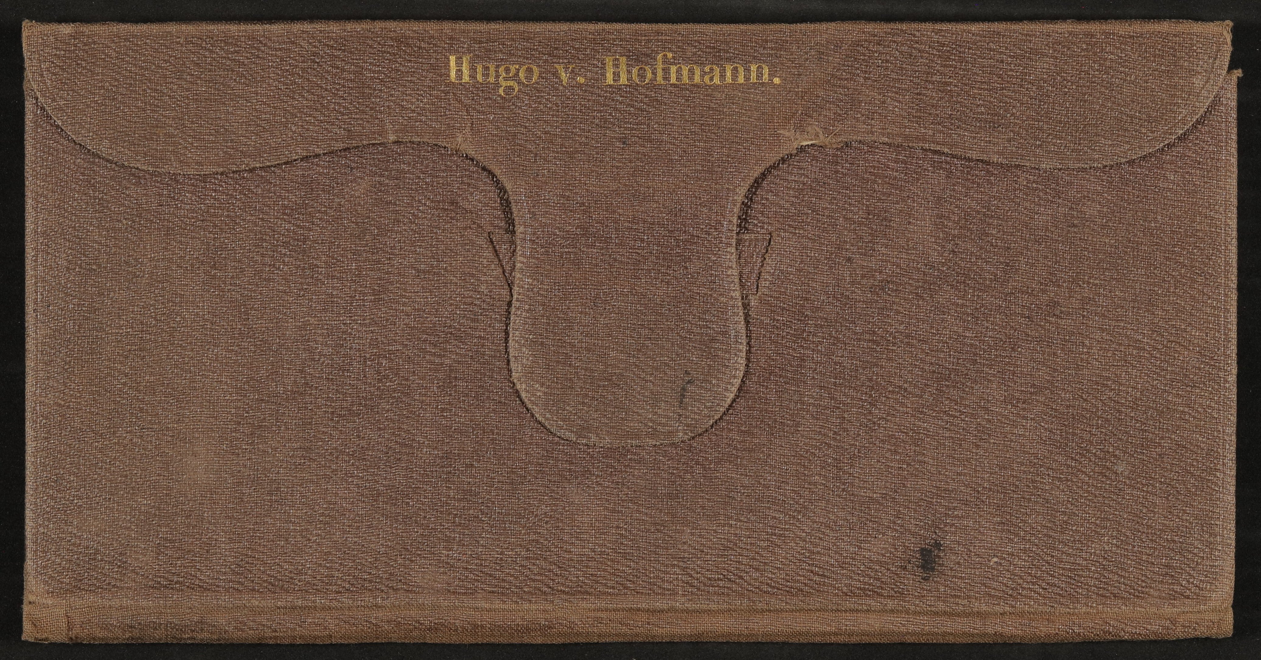 Material zu Hugo August Peter von Hofmannsthal sen. (Freies Deutsches Hochstift / Frankfurter Goethe-Museum CC BY-NC-SA)