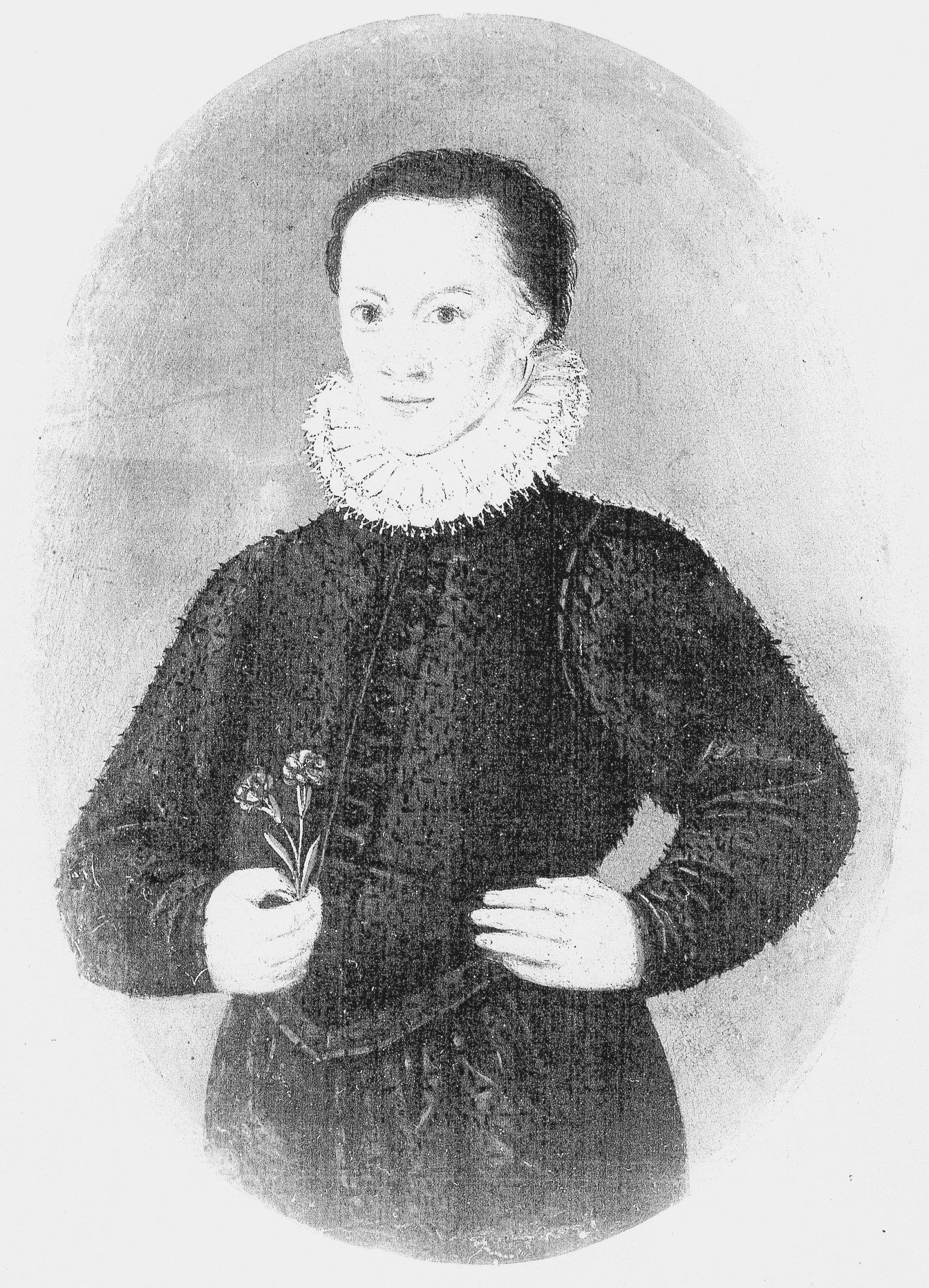 Porträt eines unbekannten jungen Mannes mit einer Nelke (Freies Deutsches Hochstift / Frankfurter Goethe-Museum CC BY-NC-SA)