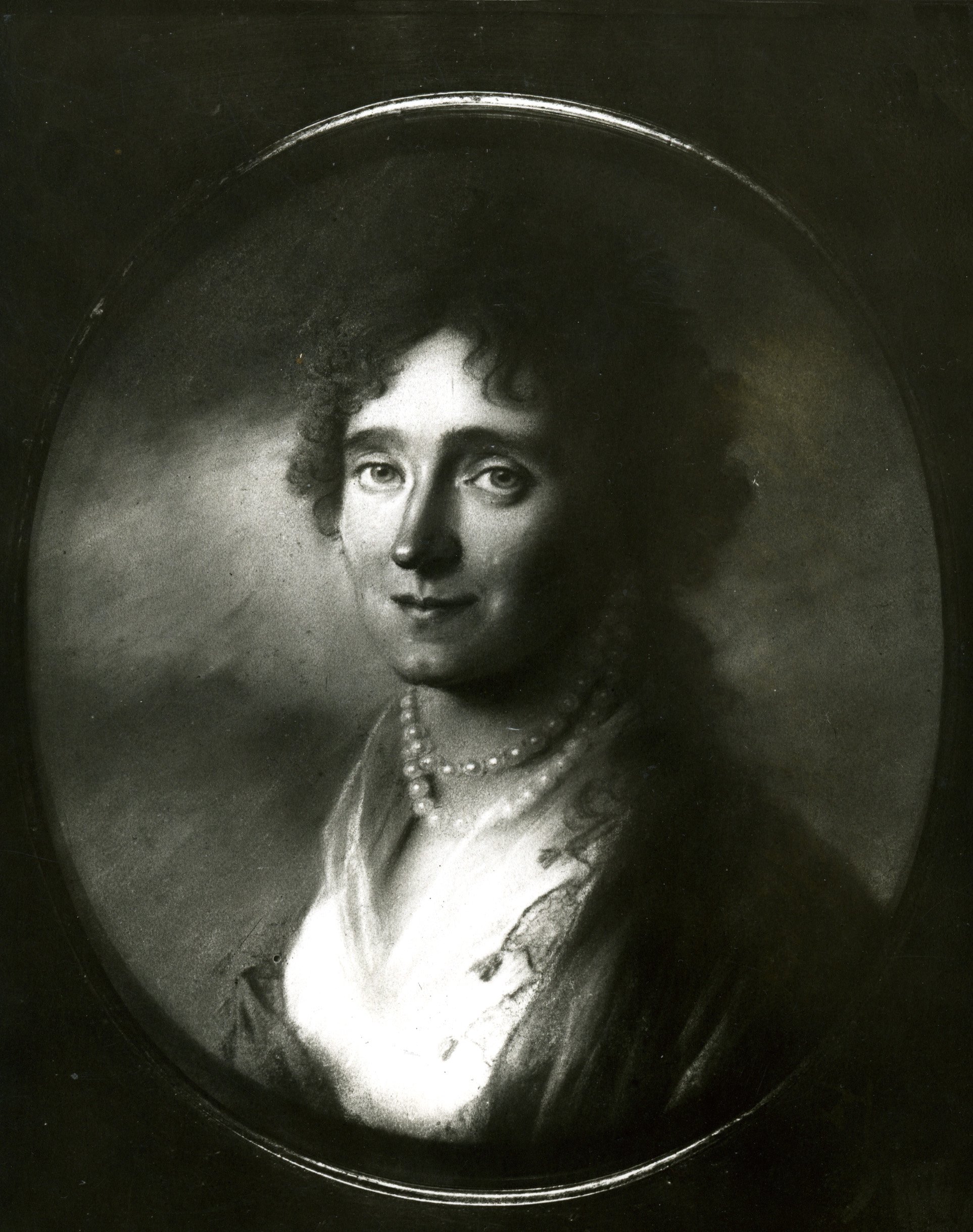 Porträt einer unbekannten Dame mit Perlenkette (Freies Deutsches Hochstift / Frankfurter Goethe-Museum CC BY-NC-SA)