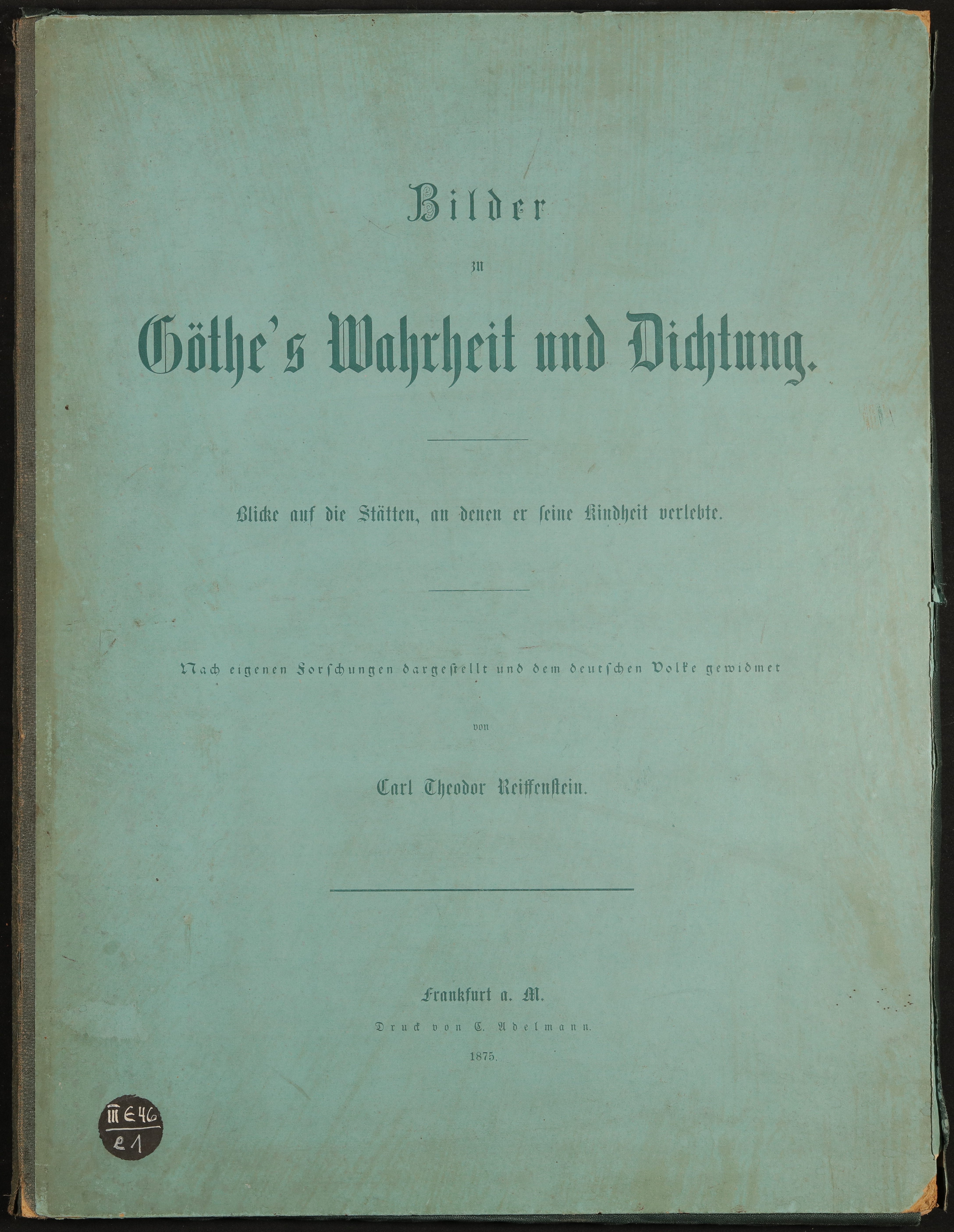 II E 46 e 1 (Freies Deutsches Hochstift / Frankfurter Goethe-Museum Public Domain Mark)