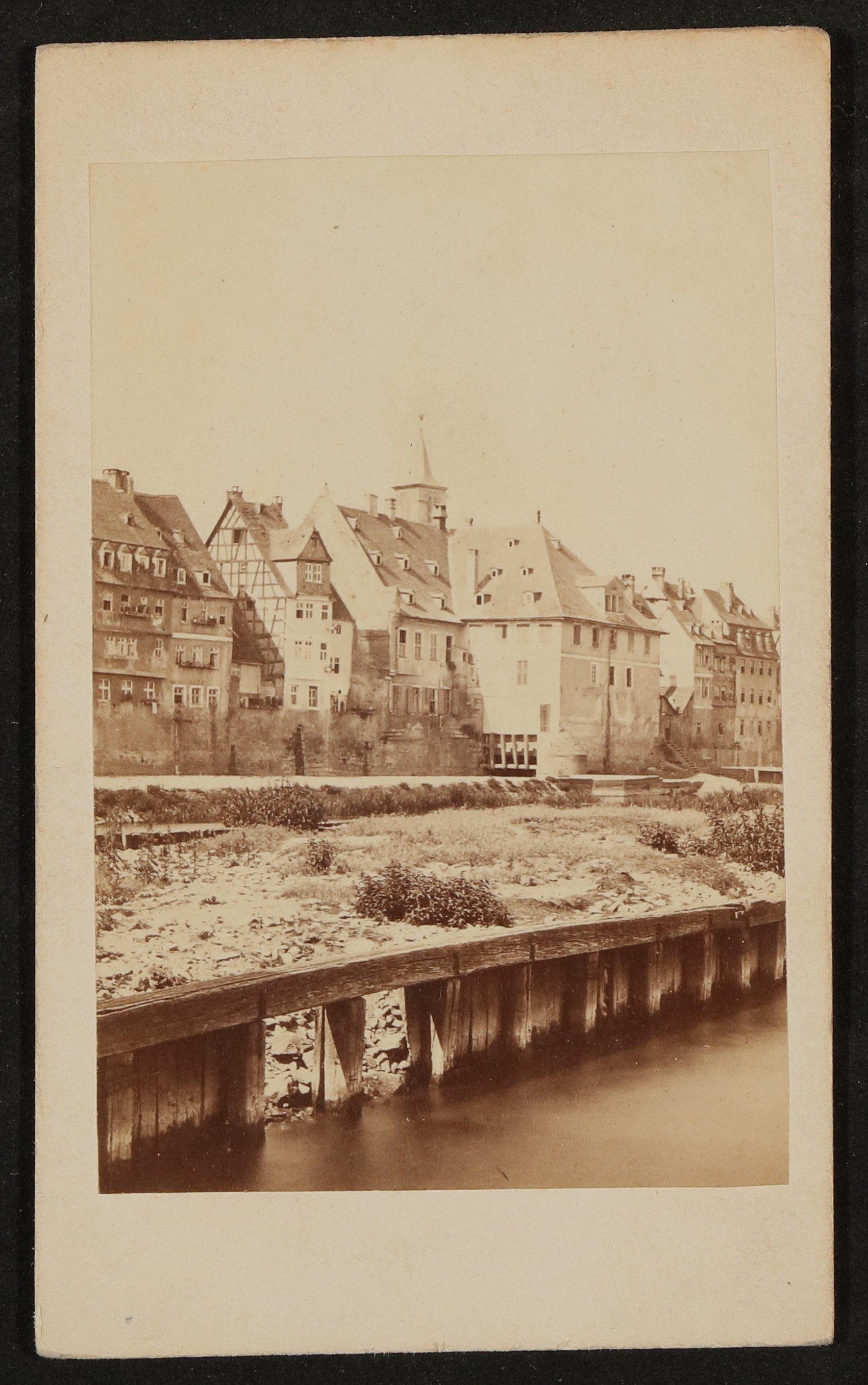 Alte Häuser auf der linken Mainseite (Freies Deutsches Hochstift / Frankfurter Goethe-Museum CC0)
