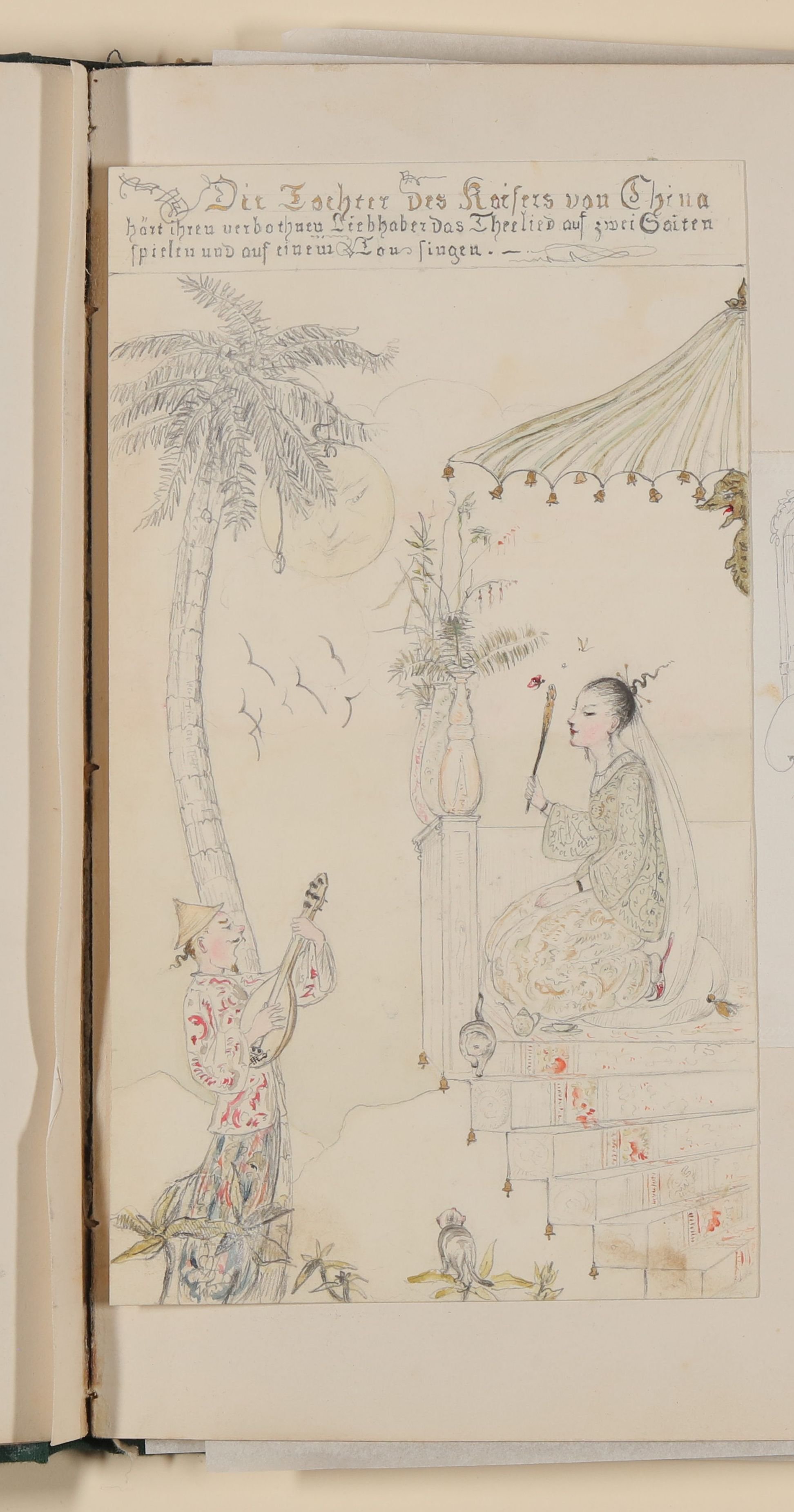 Chinesisches Ständchen [aus einem Album aus dem Besitz der Bettine-Töchter] (Freies Deutsches Hochstift CC BY-NC-SA)