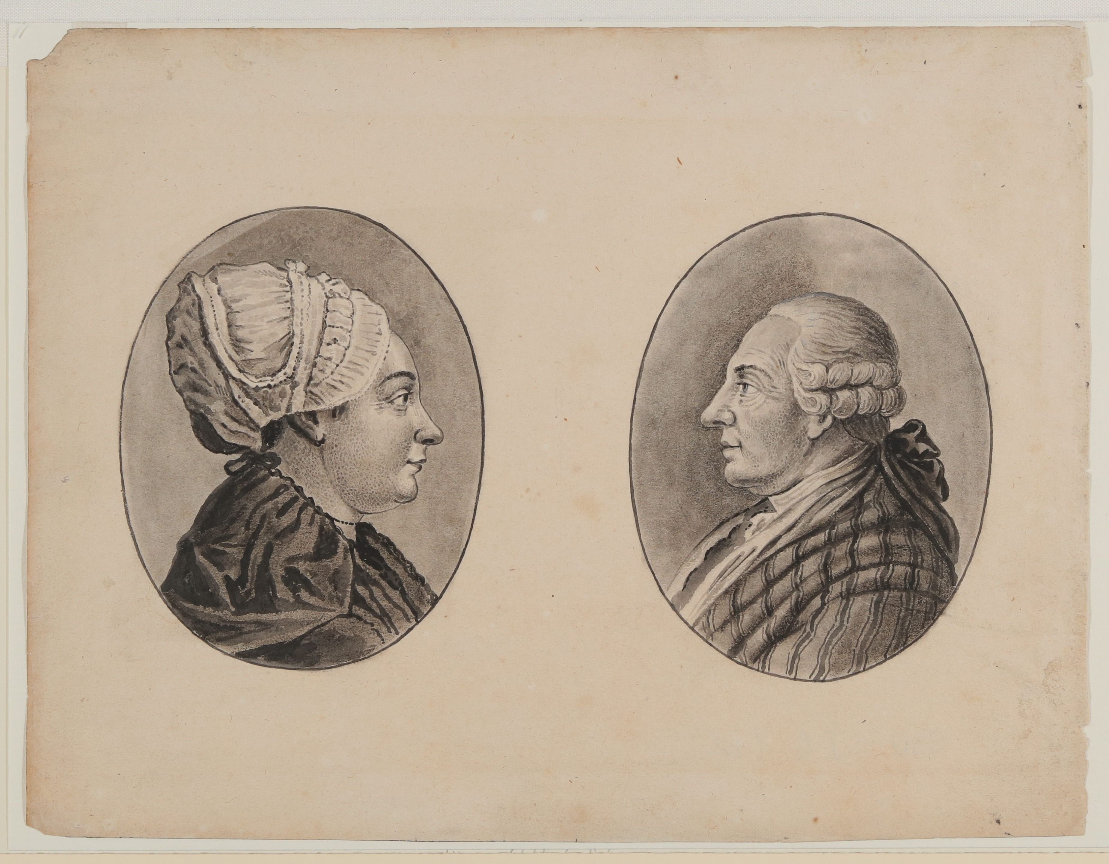 Catharina Elisabeth und Johann Caspar Goethe (Freies Deutsches Hochstift CC BY-NC-SA)
