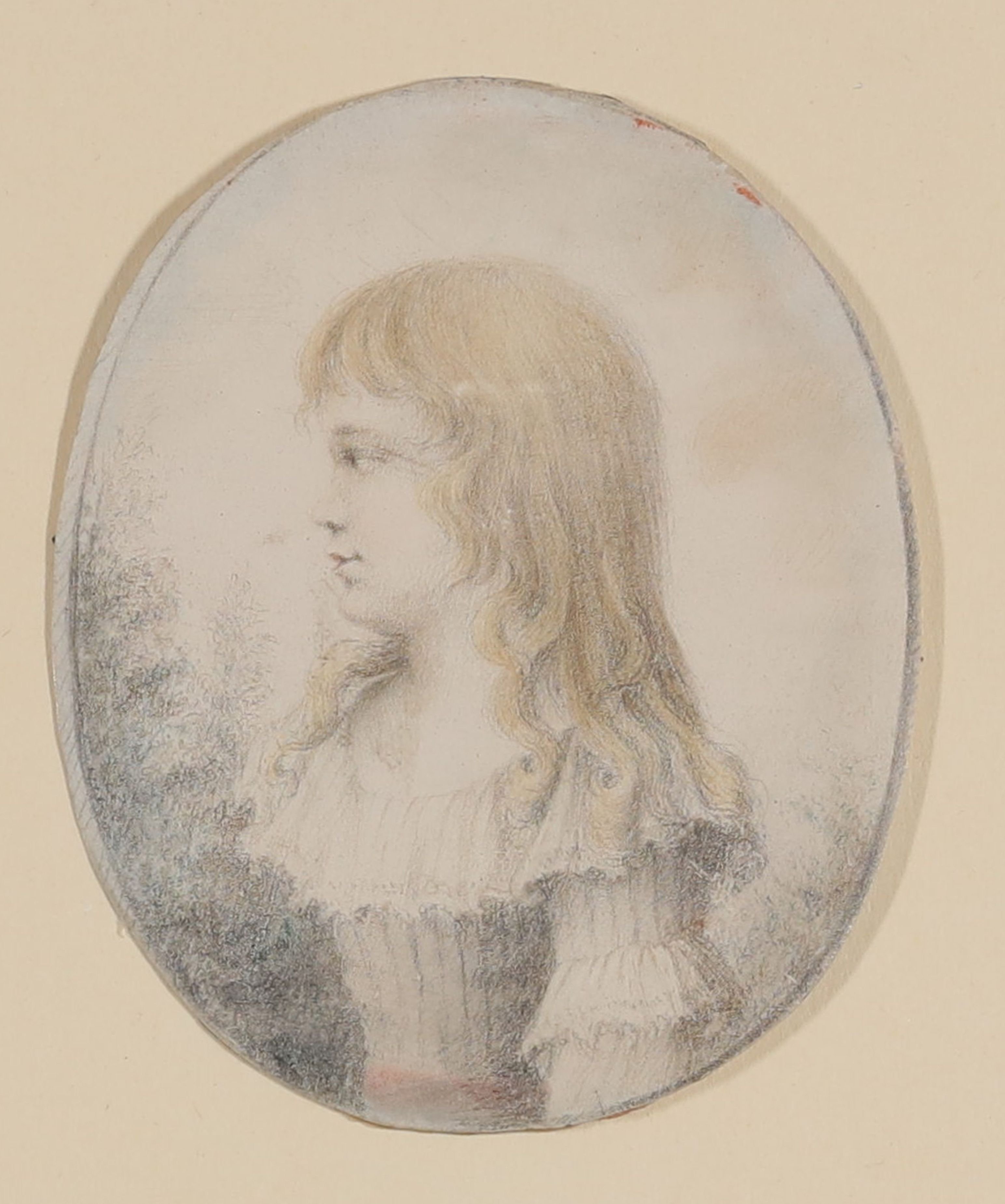 Marie Magdalene Friederike Schönemann, spätere Jügel, als Kind (Freies Deutsches Hochstift CC BY-NC-SA)