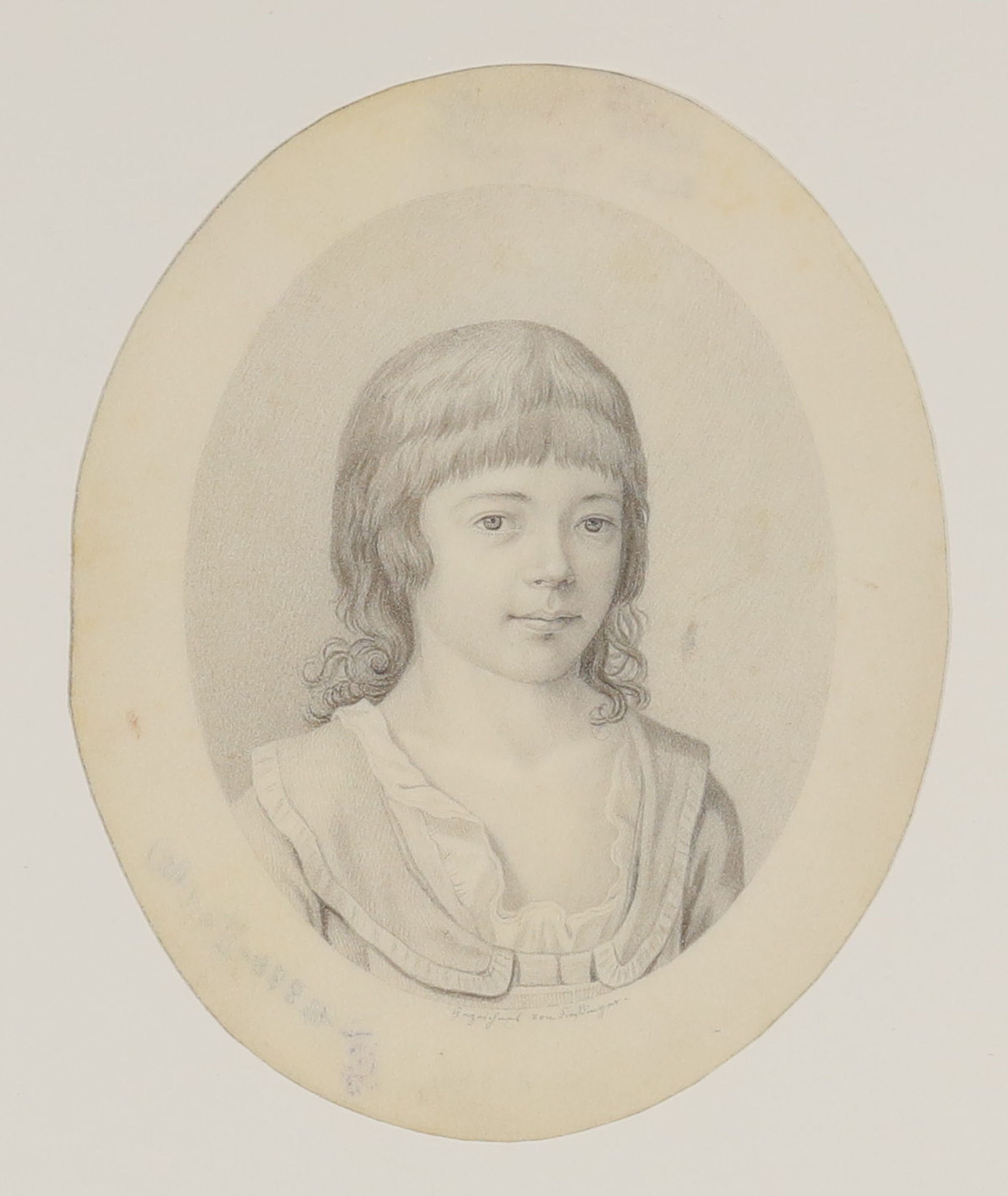 Maria Anna Louise Schlosser, spätere Nicolovius, als Kind (Freies Deutsches Hochstift CC BY-NC-SA)