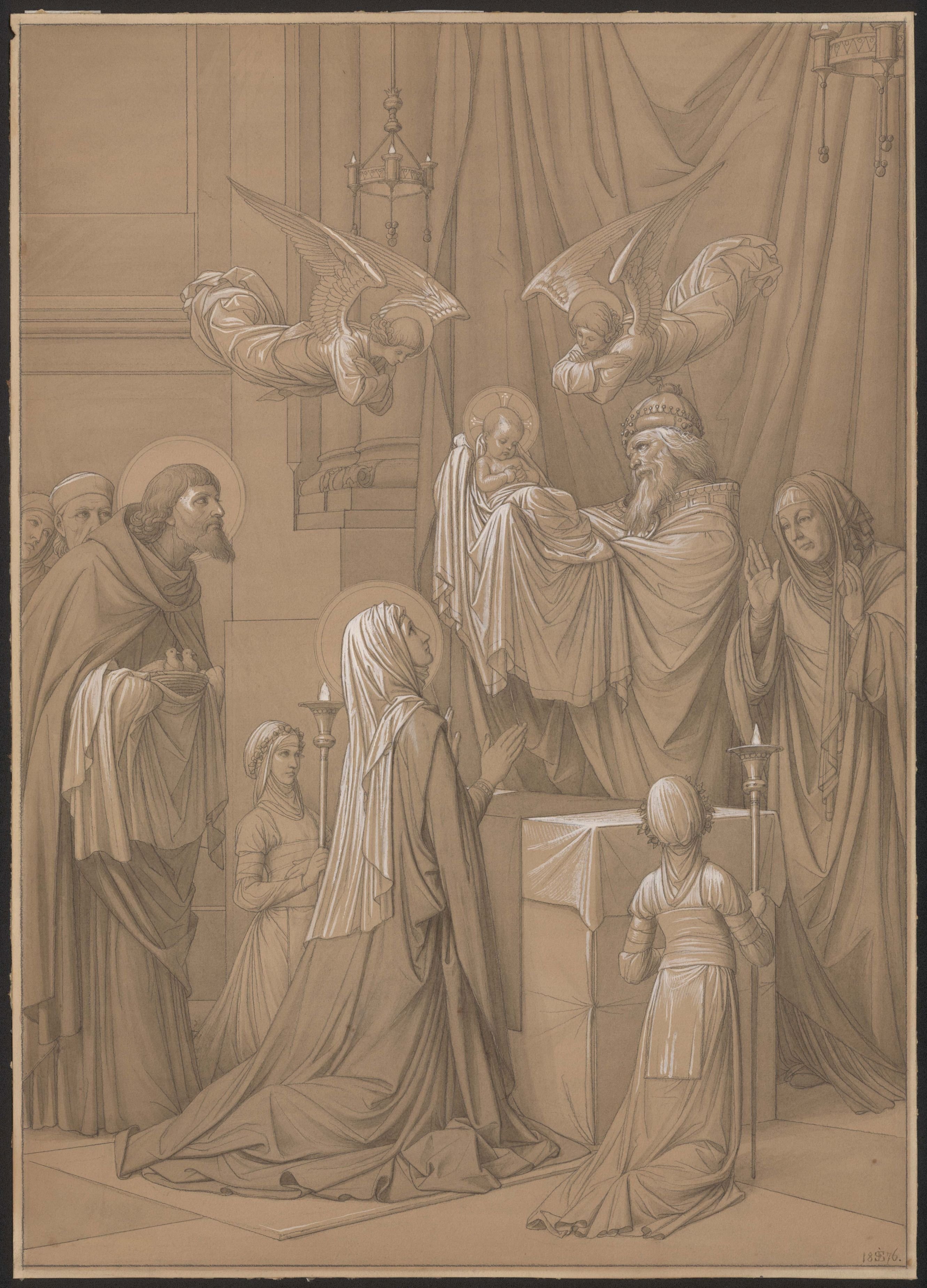 Jesu Darstellung im Tempel (Freies Deutsches Hochstift CC BY-NC-SA)