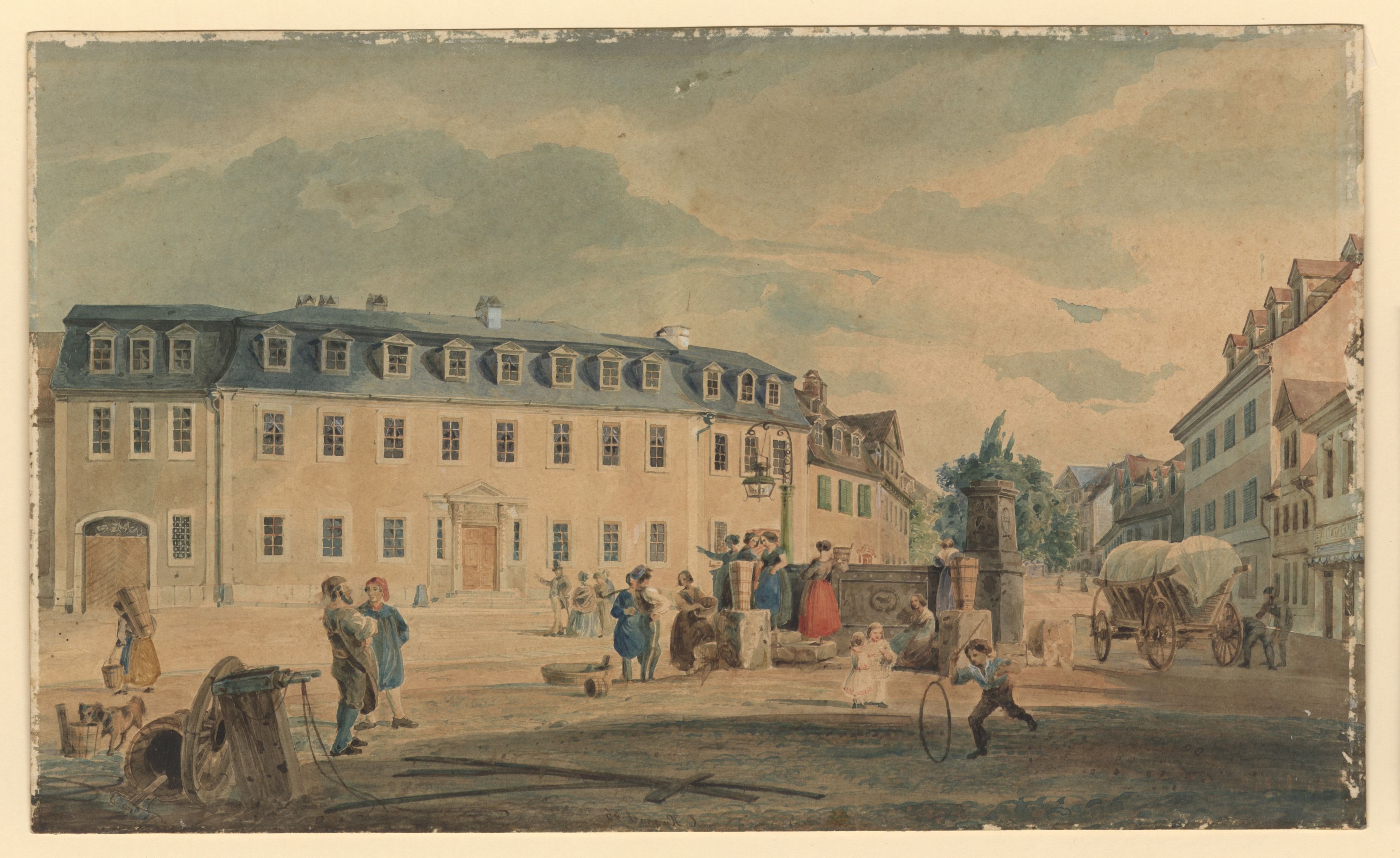 Goethes Haus am Frauenplan in Weimar (Freies Deutsches Hochstift CC BY-NC-SA)