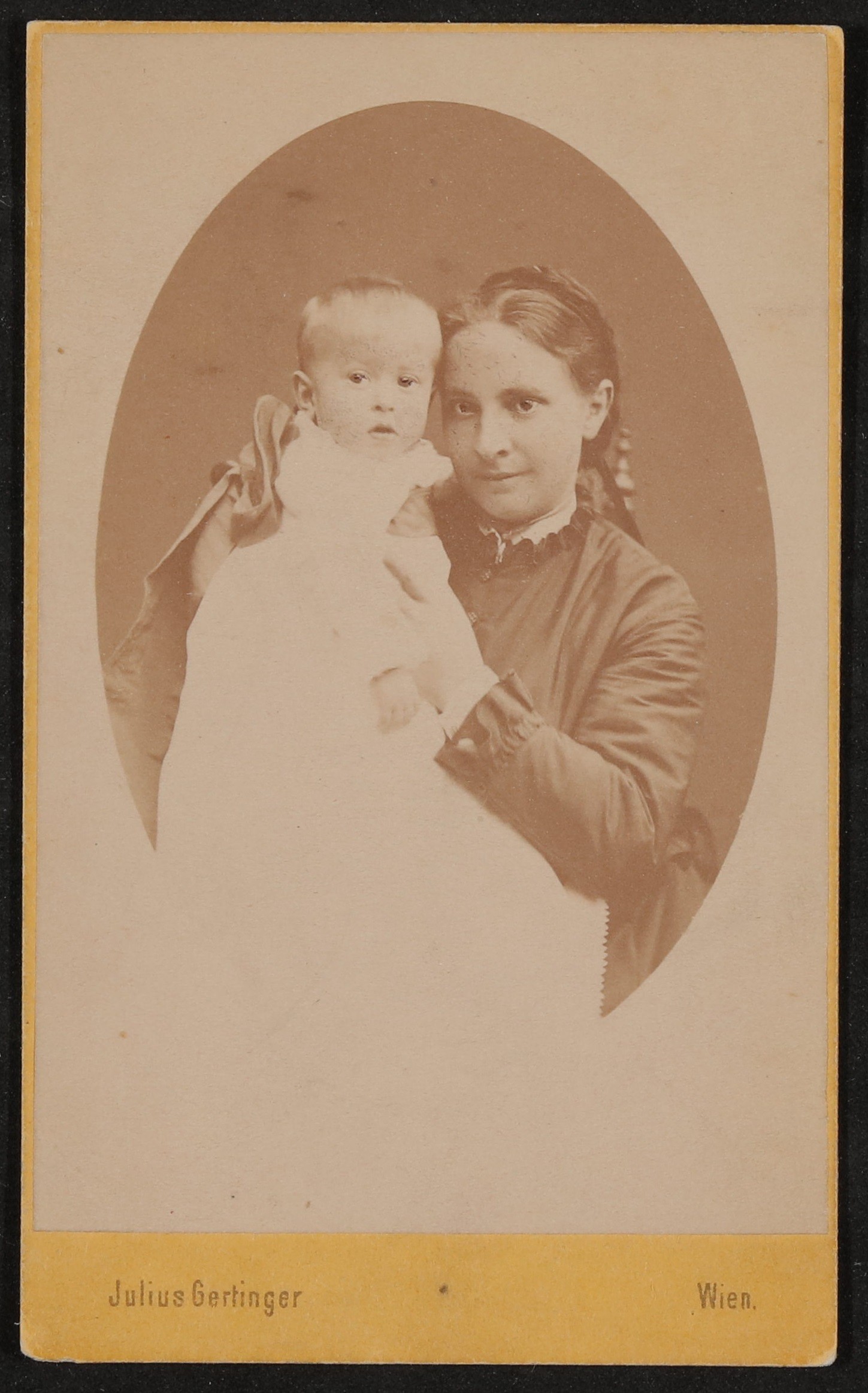 Hofmannsthal als Säugling mit seiner Amme (Freies Deutsches Hochstift / Frankfurter Goethe-Museum CC BY-NC-SA)