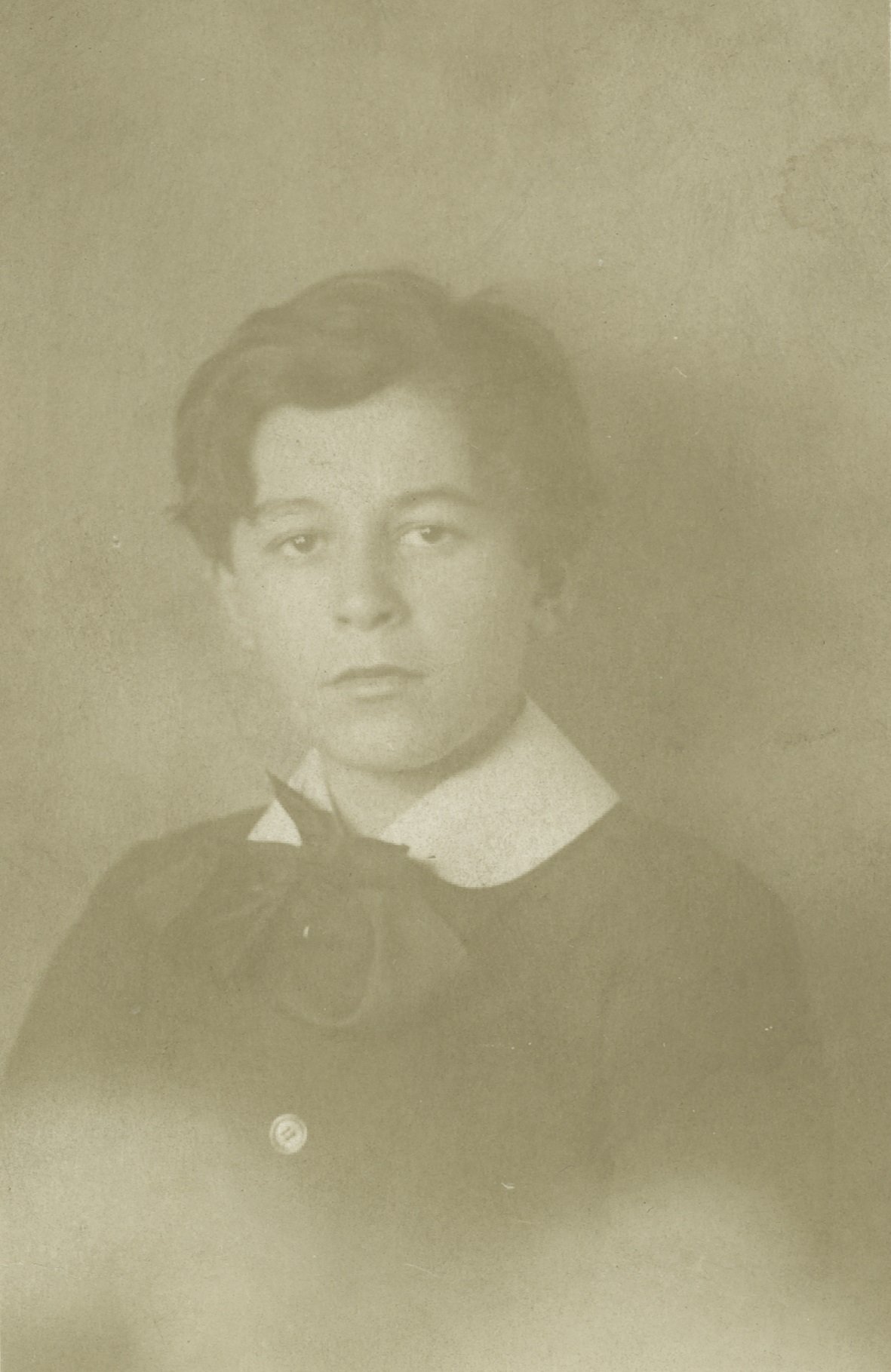 Portrait von Raimund von Hofmannsthal als Junge (Freies Deutsches Hochstift / Frankfurter Goethe-Museum CC BY-NC-SA)