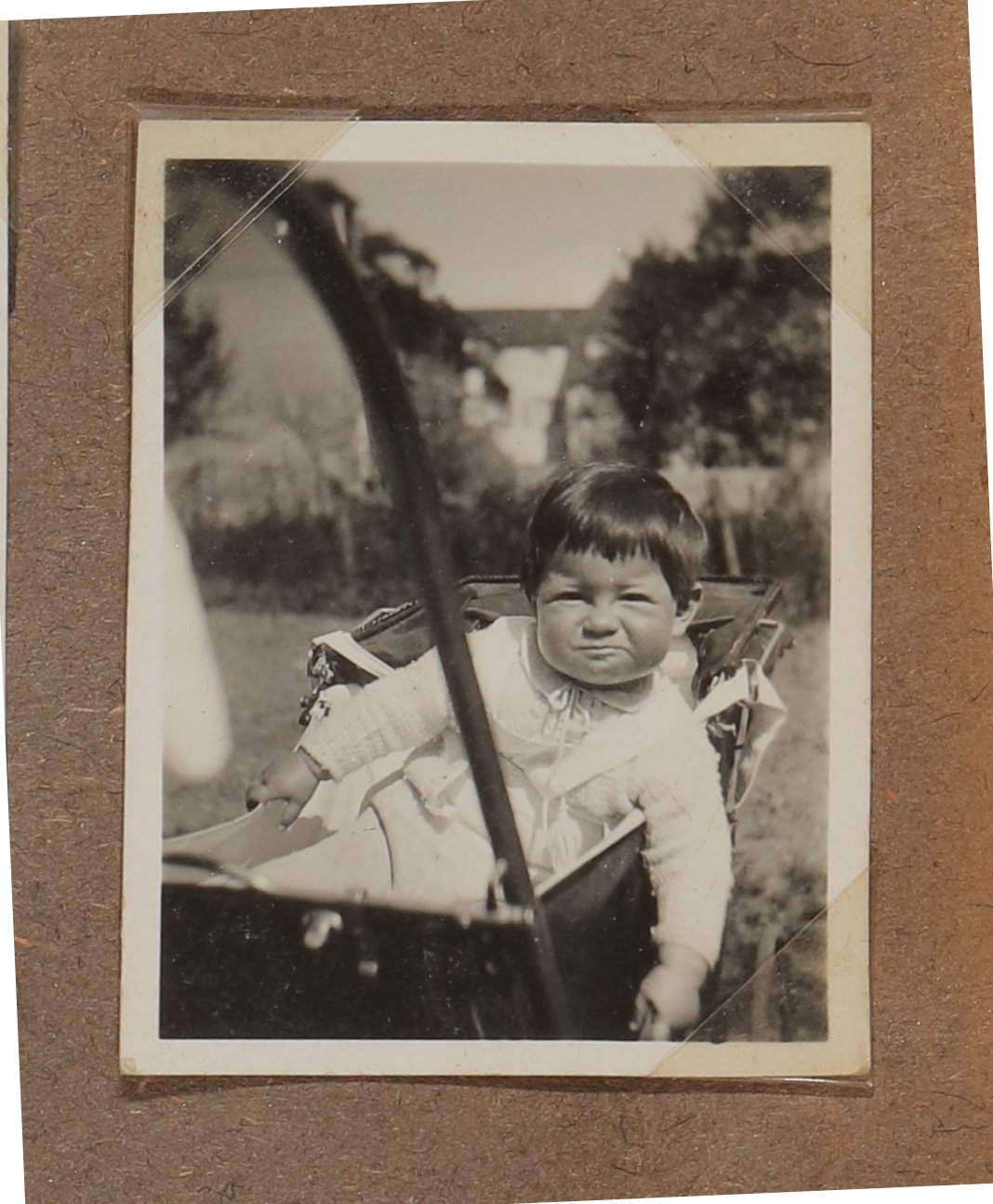 Christiane Zimmers Sohn Clemens im im Kinderwagen (Vera Graaf CC BY-NC-SA)
