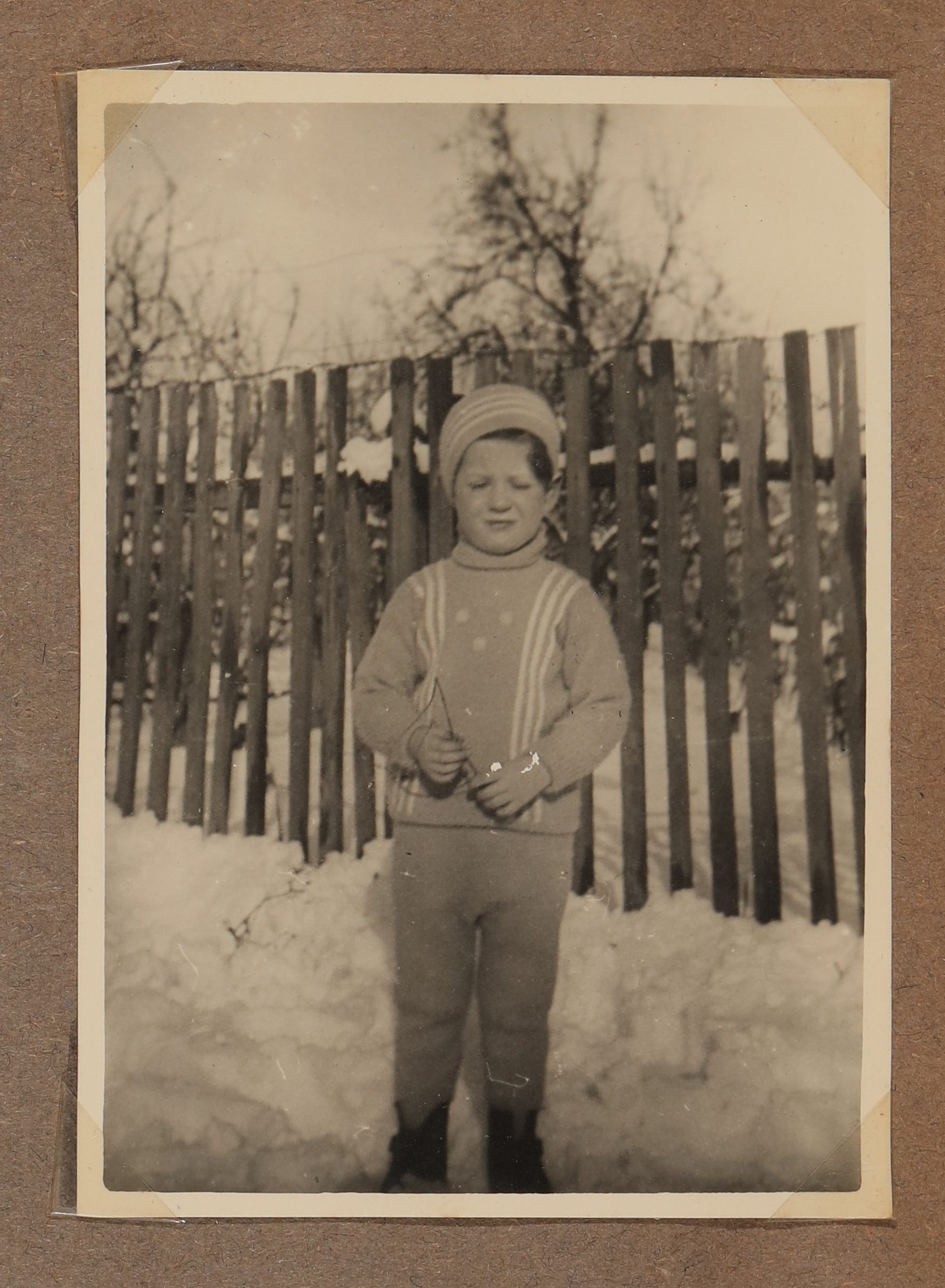 Christiane Zimmers Sohn Andreas im Schnee (Vera Graaf CC BY-NC-SA)