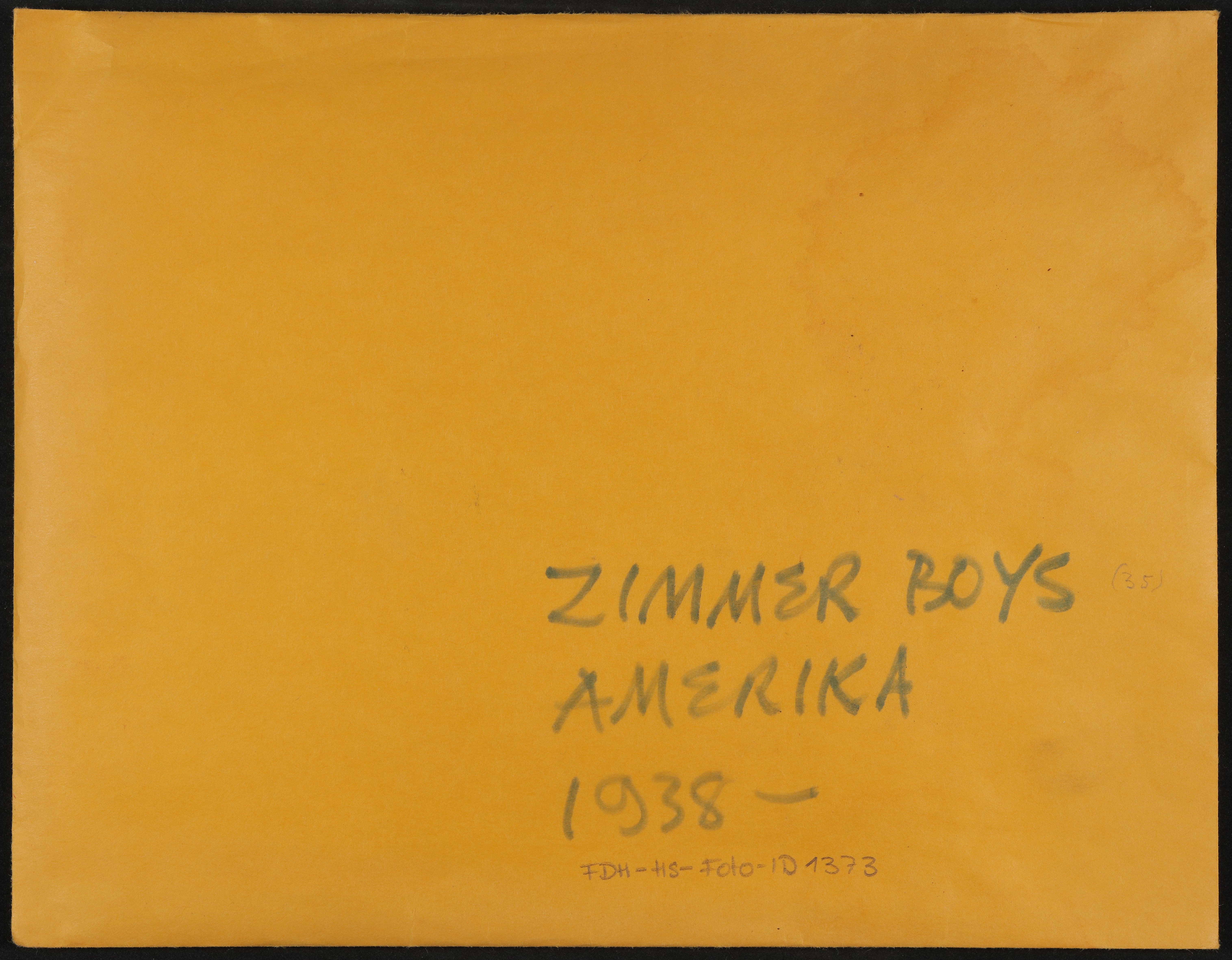 Fotokonvolut "Zimmer Boys America 1938-" mit Fotos von Christiane Zimmers Familie (Vera Graaf CC BY-NC-SA)