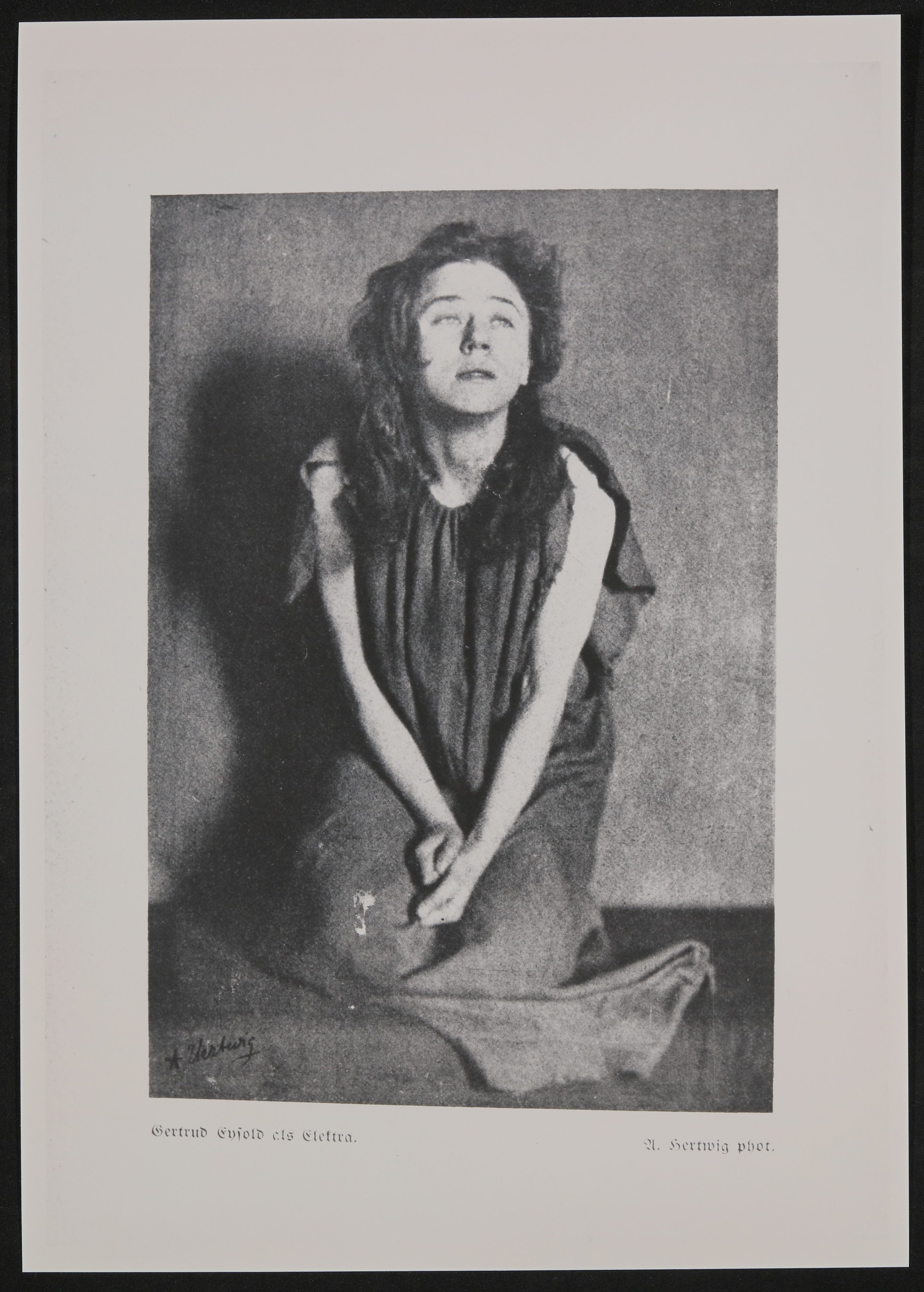 Rollenportrait von Gertrud Eysold als Elektra (Freies Deutsches Hochstift / Frankfurter Goethe-Museum CC BY-NC-SA)