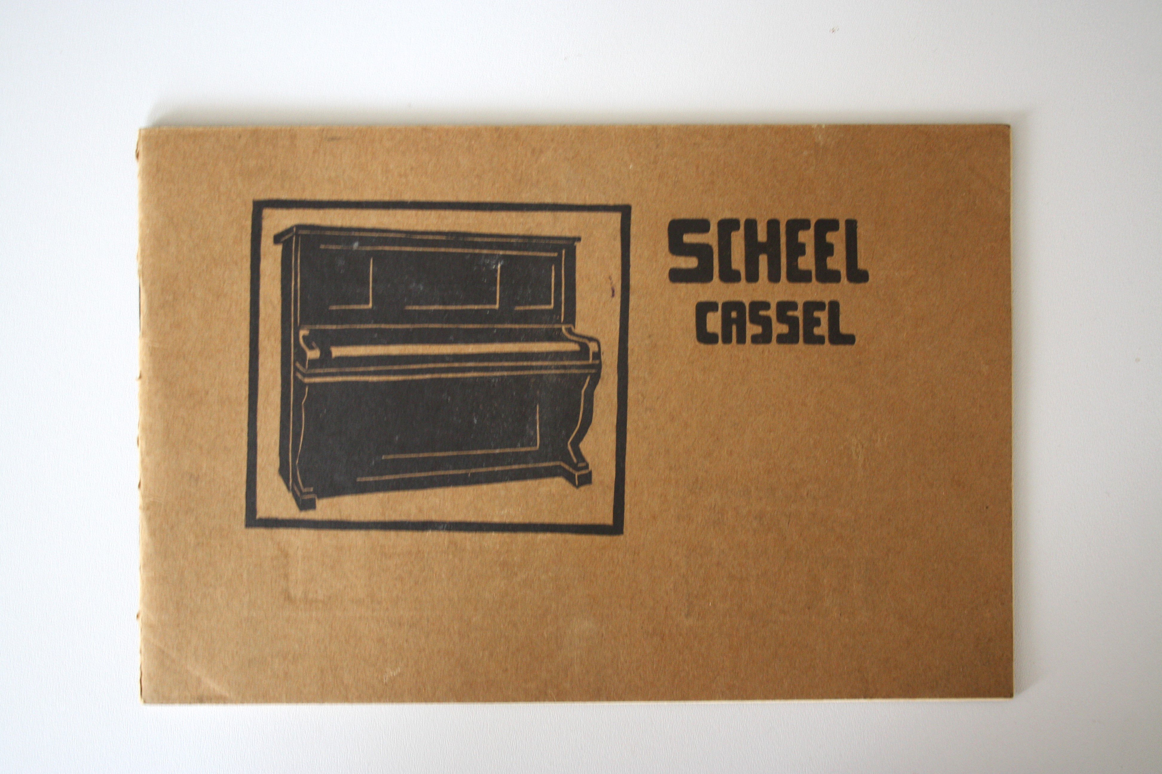 Stempel der Pianofortefabrik Carl Scheel (Spohr Museum CC BY-NC-SA)