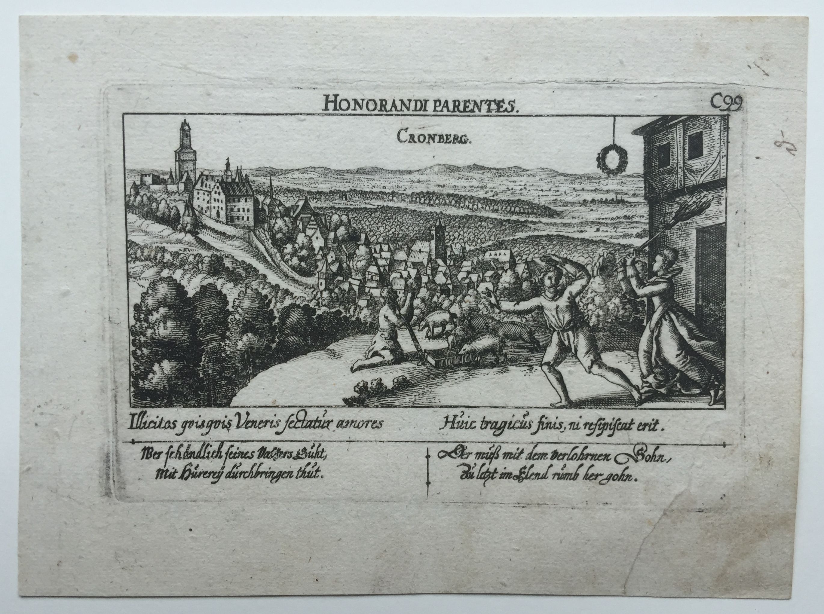 Cronberg, 1623 (Taunus-Rhein-Main - Regionalgeschichtliche Sammlung Dr. Stefan Naas CC BY-NC-SA)