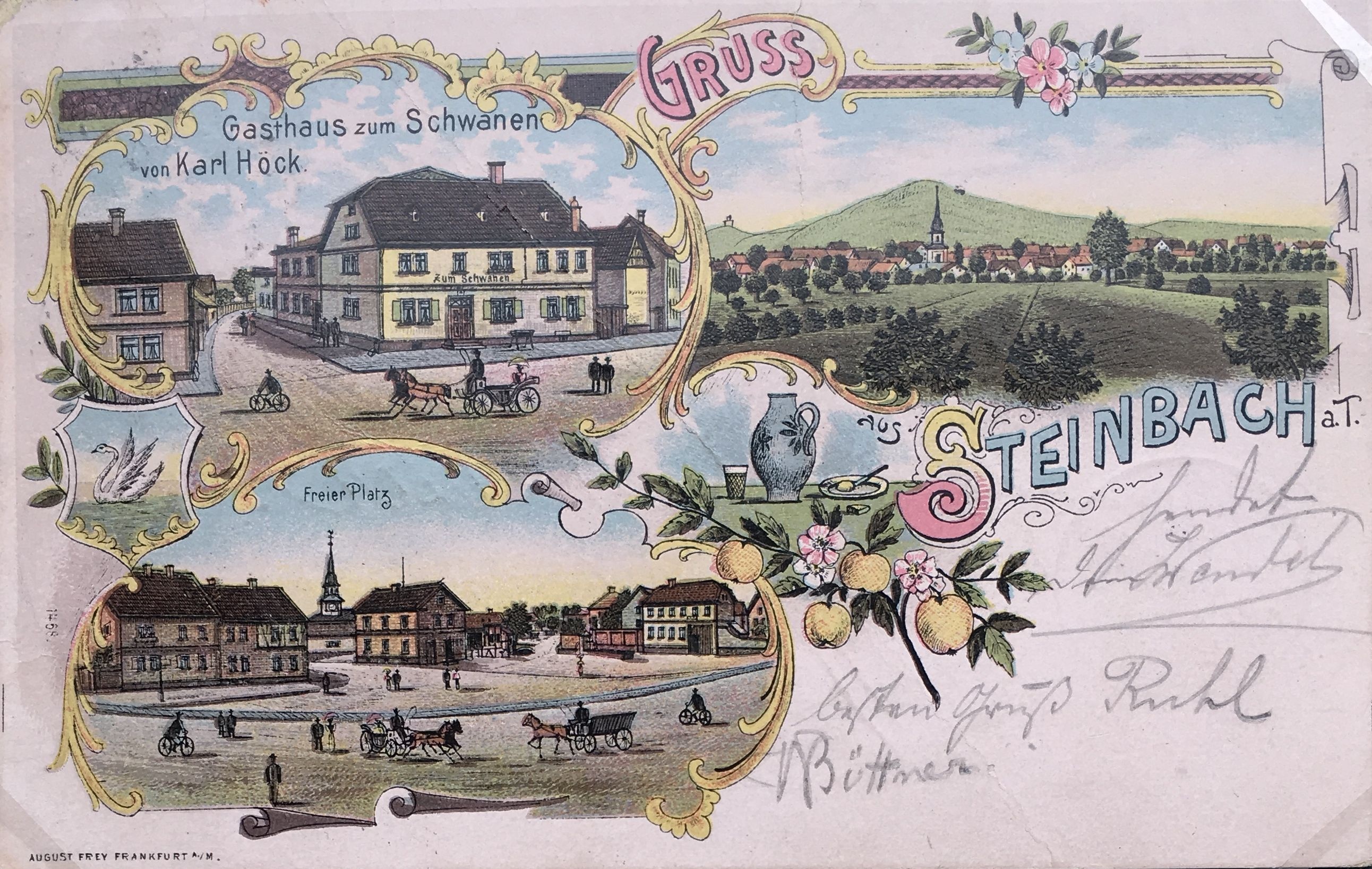 Gasthaus zum Schwanen (Taunus-Rhein-Main - Regionalgeschichtliche Sammlung Dr. Stefan Naas CC BY-NC-SA)