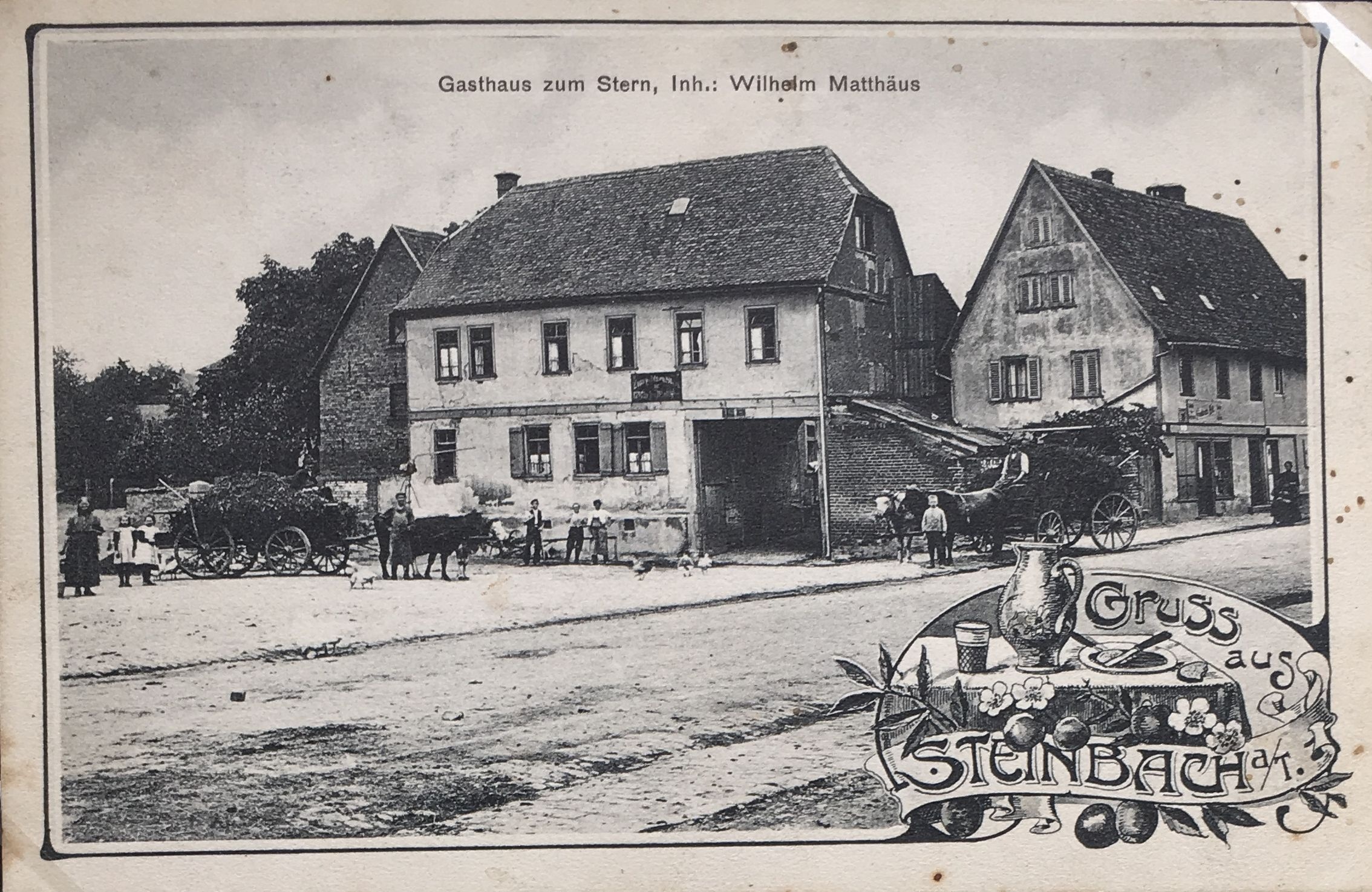 Gasthaus zum Goldenen Stern (Taunus-Rhein-Main - Regionalgeschichtliche Sammlung Dr. Stefan Naas CC BY-NC-SA)