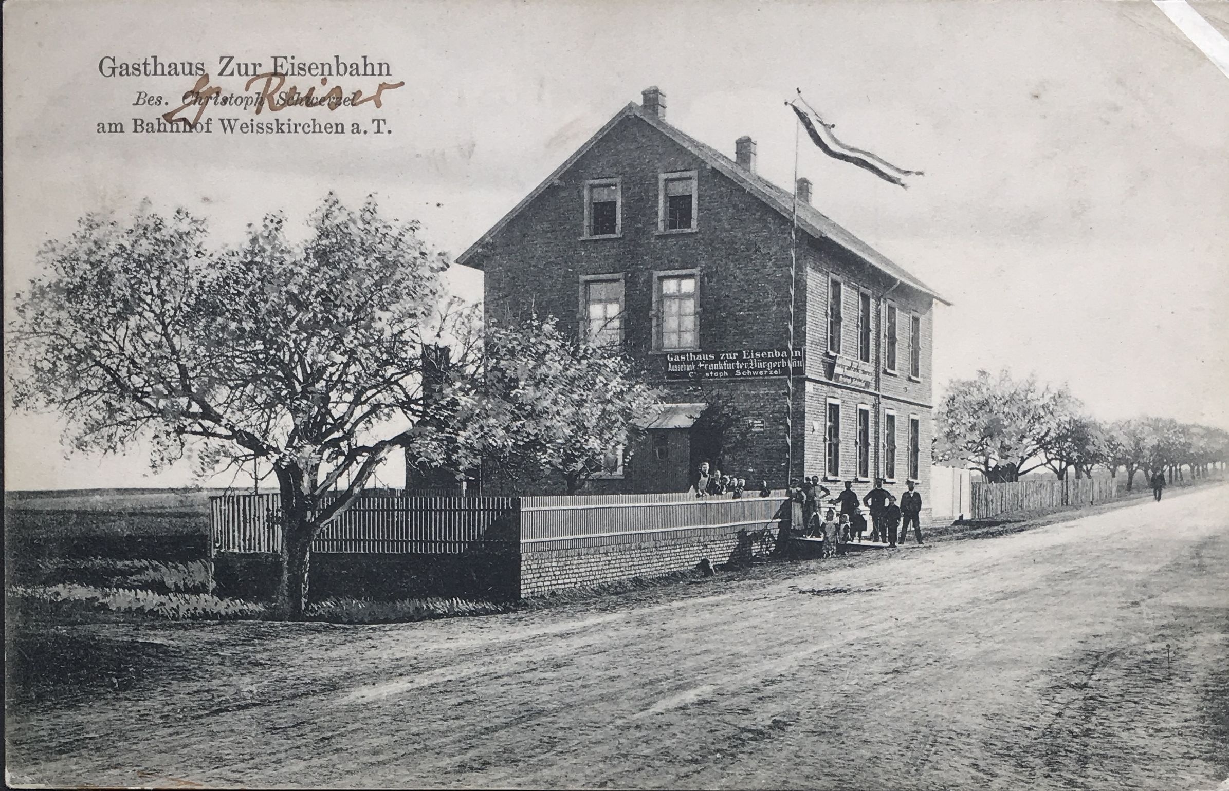 Gasthaus zur Eisenbahn (Taunus-Rhein-Main - Regionalgeschichtliche Sammlung Dr. Stefan Naas CC BY-NC-SA)