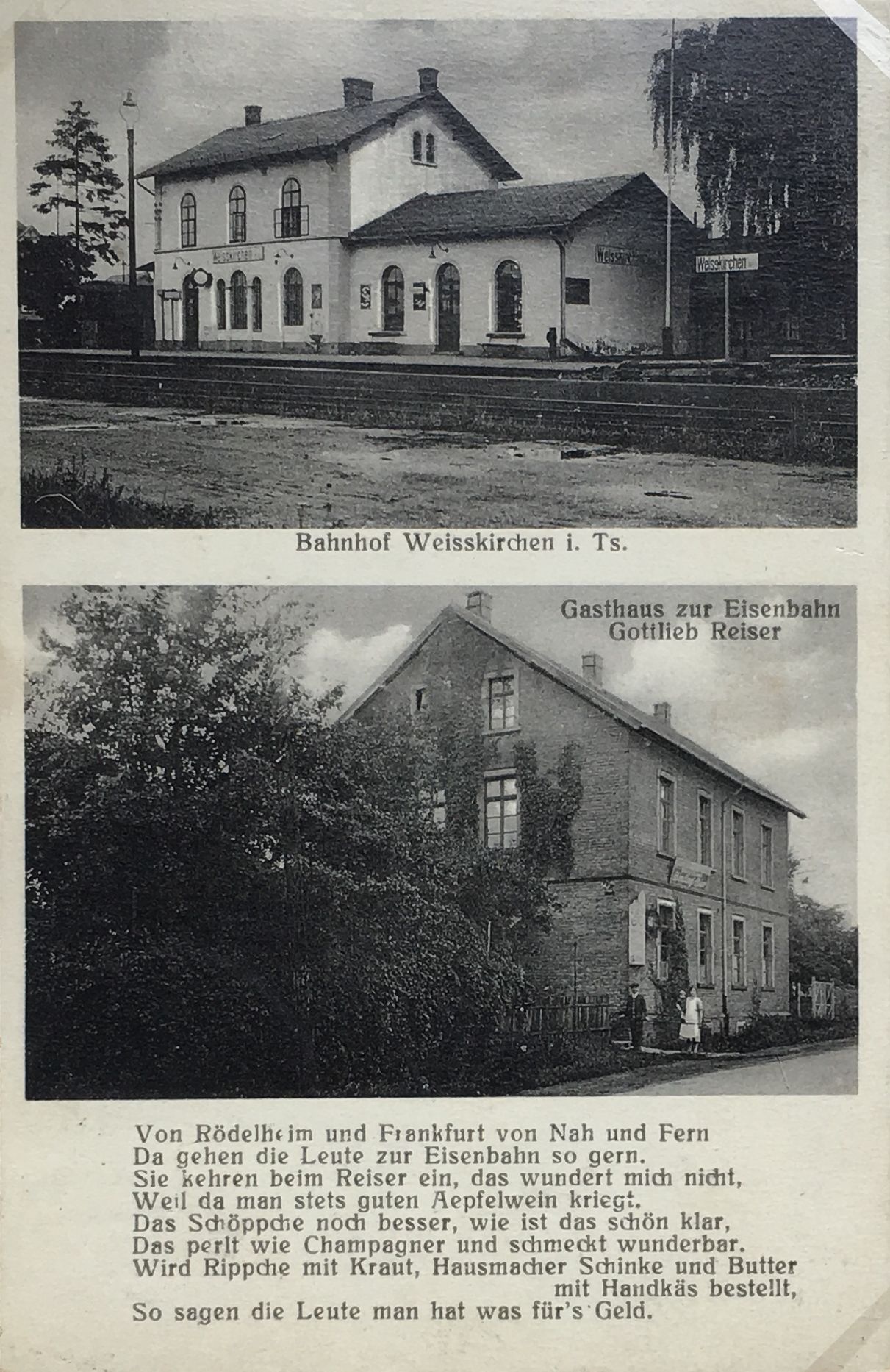 Gasthaus zur Eisenbahn (Taunus-Rhein-Main - Regionalgeschichtliche Sammlung Dr. Stefan Naas CC BY-NC-SA)