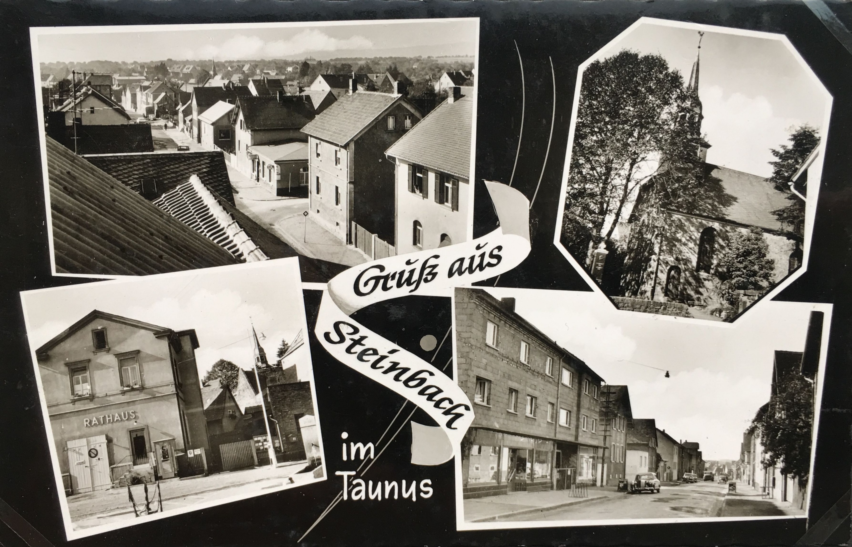 Gruß aus Steinbach im Taunus (Taunus-Rhein-Main - Regionalgeschichtliche Sammlung Dr. Stefan Naas CC BY-NC-SA)