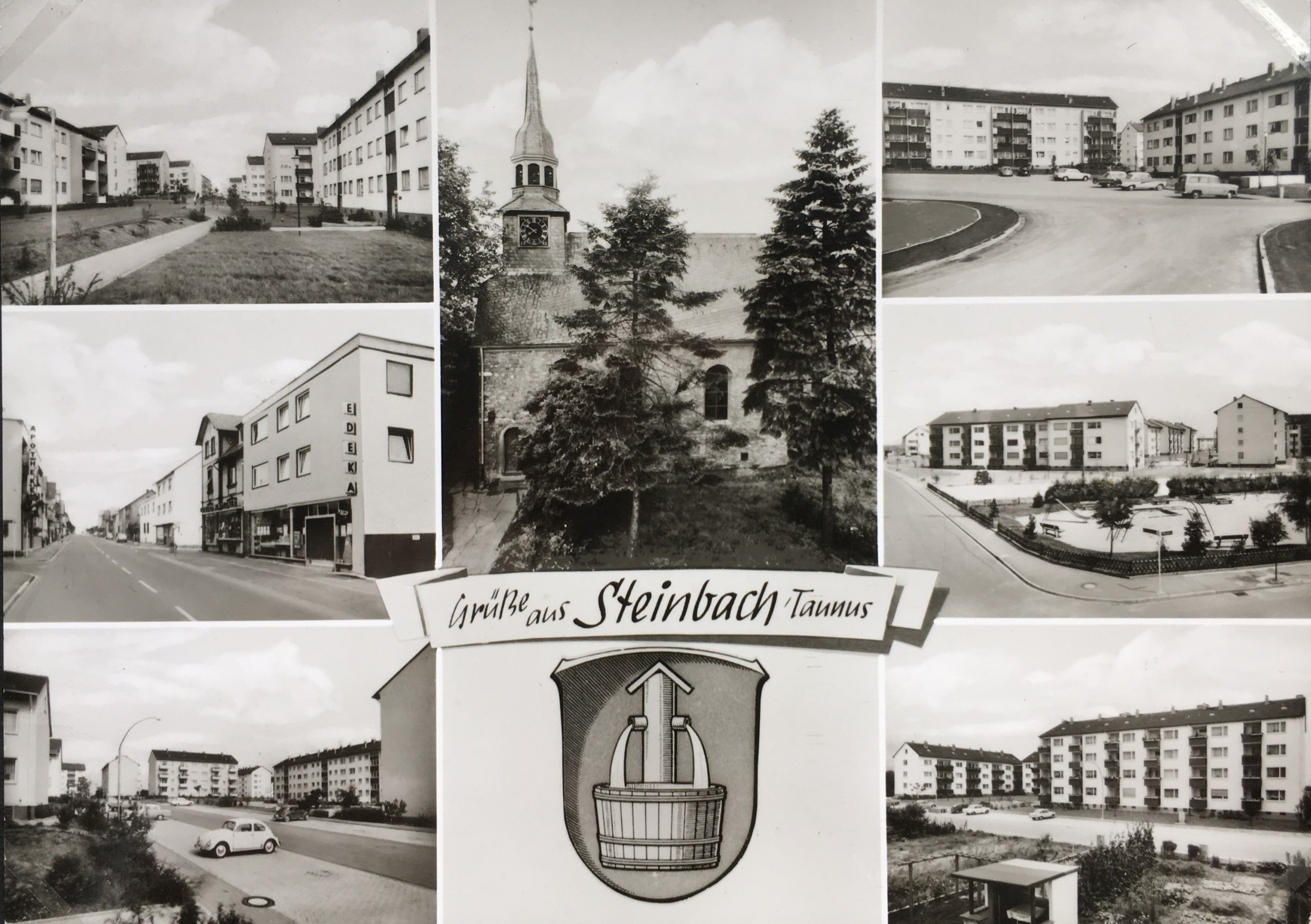 Grüsse aus Steinbach/Taunus (Taunus-Rhein-Main - Regionalgeschichtliche Sammlung Dr. Stefan Naas CC BY-NC-SA)