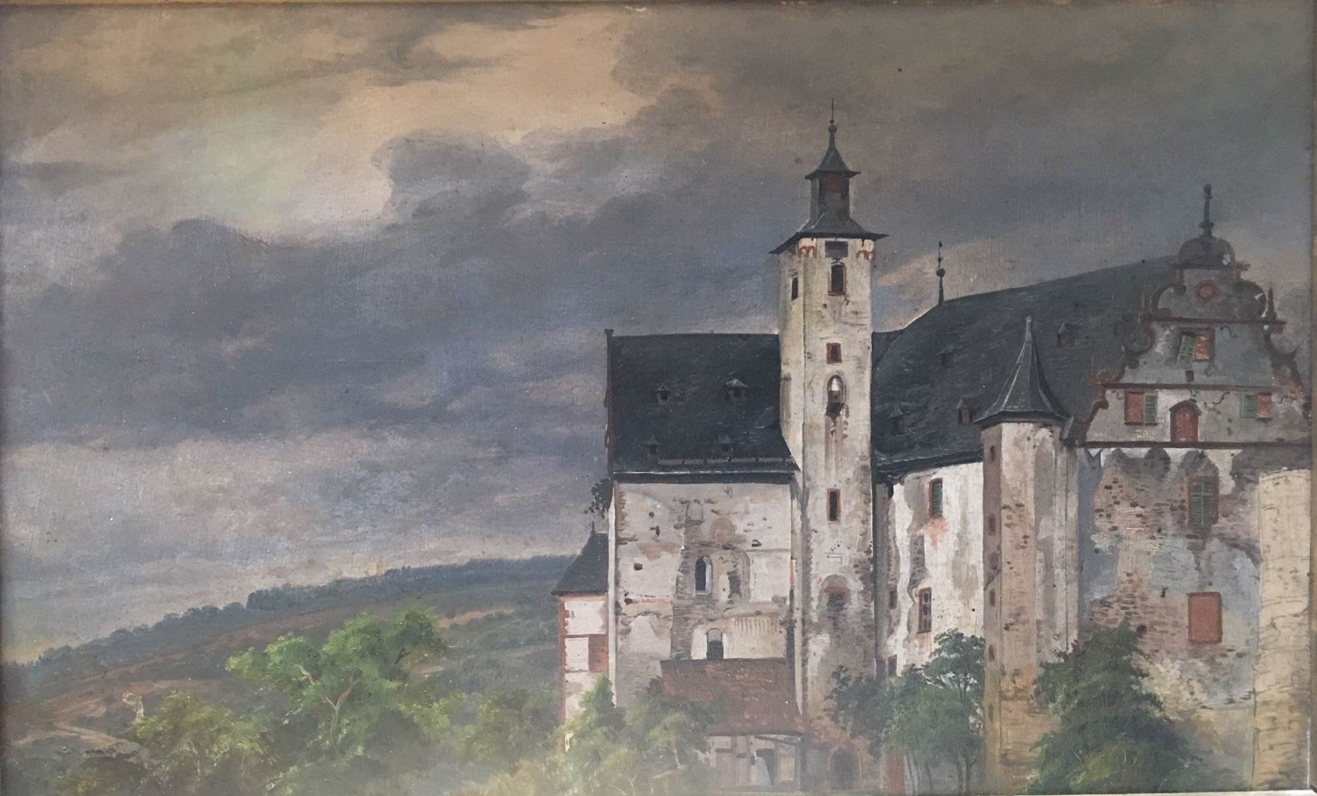 Heinrich Adolf Valentin Hoffmann, Burg Kronberg im Taunus (Taunus-Rhein-Main - Regionalgeschichtliche Sammlung Dr. Stefan Naas CC BY-NC-SA)