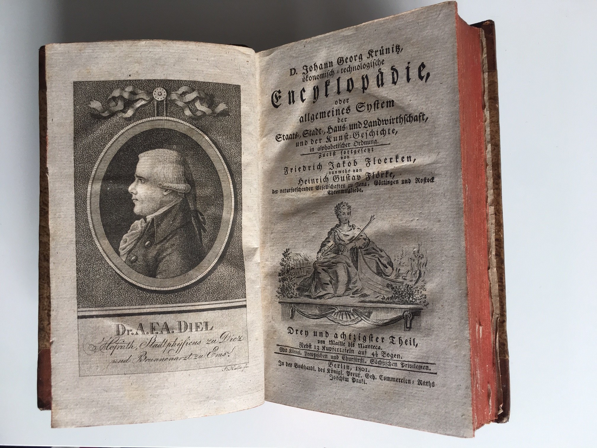 Johann Georg Krünitz, Oekonomisch-technologische Encyclopädie, 83. Teil, 1801. (Taunus-Rhein-Main - Regionalgeschichtliche Sammlung Dr. Stefan Naas CC BY-NC-SA)