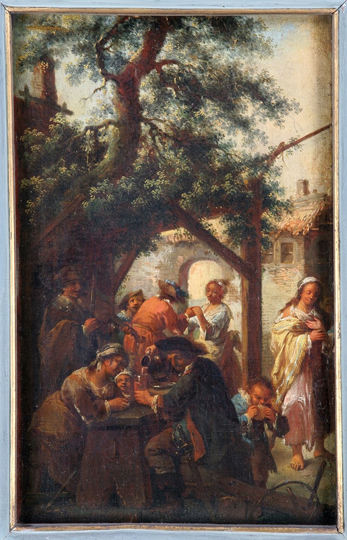 Zigeuner und Räuber im Wirtsgarten (Freies Deutsches Hochstift / Frankfurter Goethe-Museum RR-F)