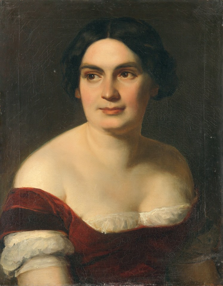 Christine Hebbel, geb. Enghaus (Freies Deutsches Hochstift / Frankfurter Goethe-Museum RR-F)
