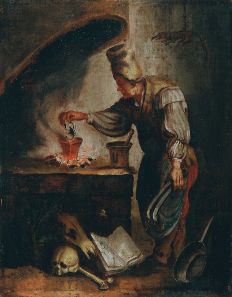 Der Alchemist (Freies Deutsches Hochstift / Frankfurter Goethe-Museum RR-F)