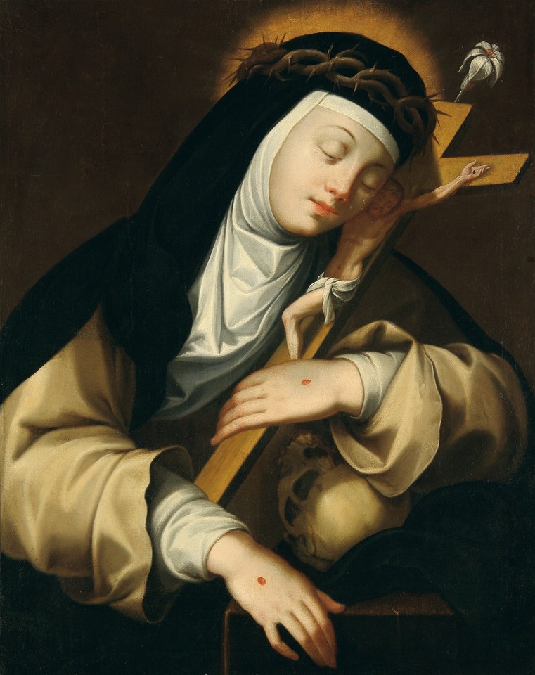 Die Heilige Katharina von Siena (Freies Deutsches Hochstift / Frankfurter Goethe-Museum RR-F)