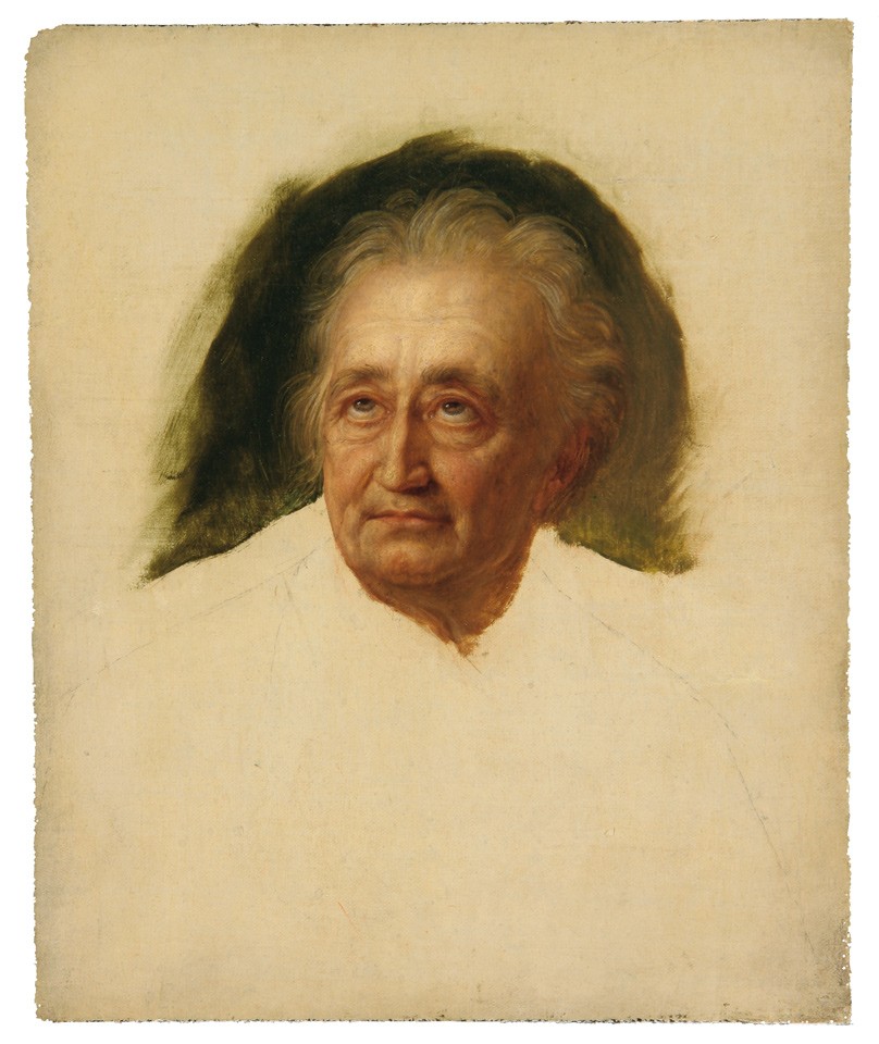 Johann Wolfgang von Goethe (Porträtstudie) (Freies Deutsches Hochstift / Frankfurter Goethe-Museum RR-F)
