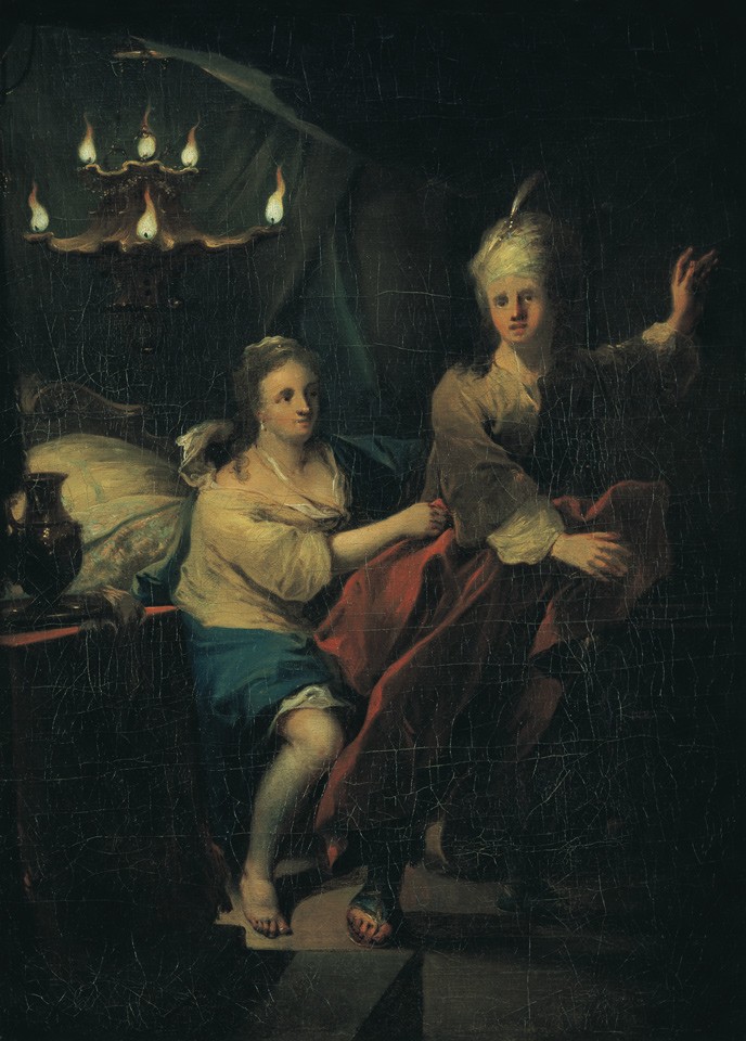 Joseph und die Frau des Potiphar;Joseph und Potiphars Weib (Freies Deutsches Hochstift / Frankfurter Goethe-Museum RR-F)